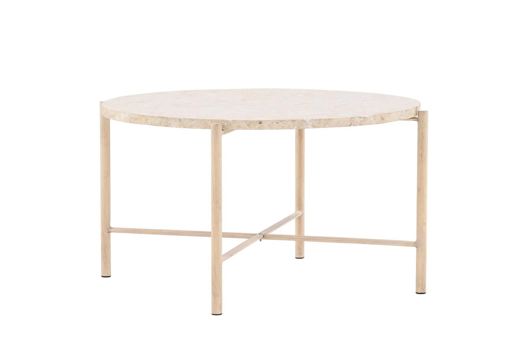 Sandhamn Sofatisch in Mactan / Beige präsentiert im Onlineshop von KAQTU Design AG. Beistelltisch ist von Venture Home