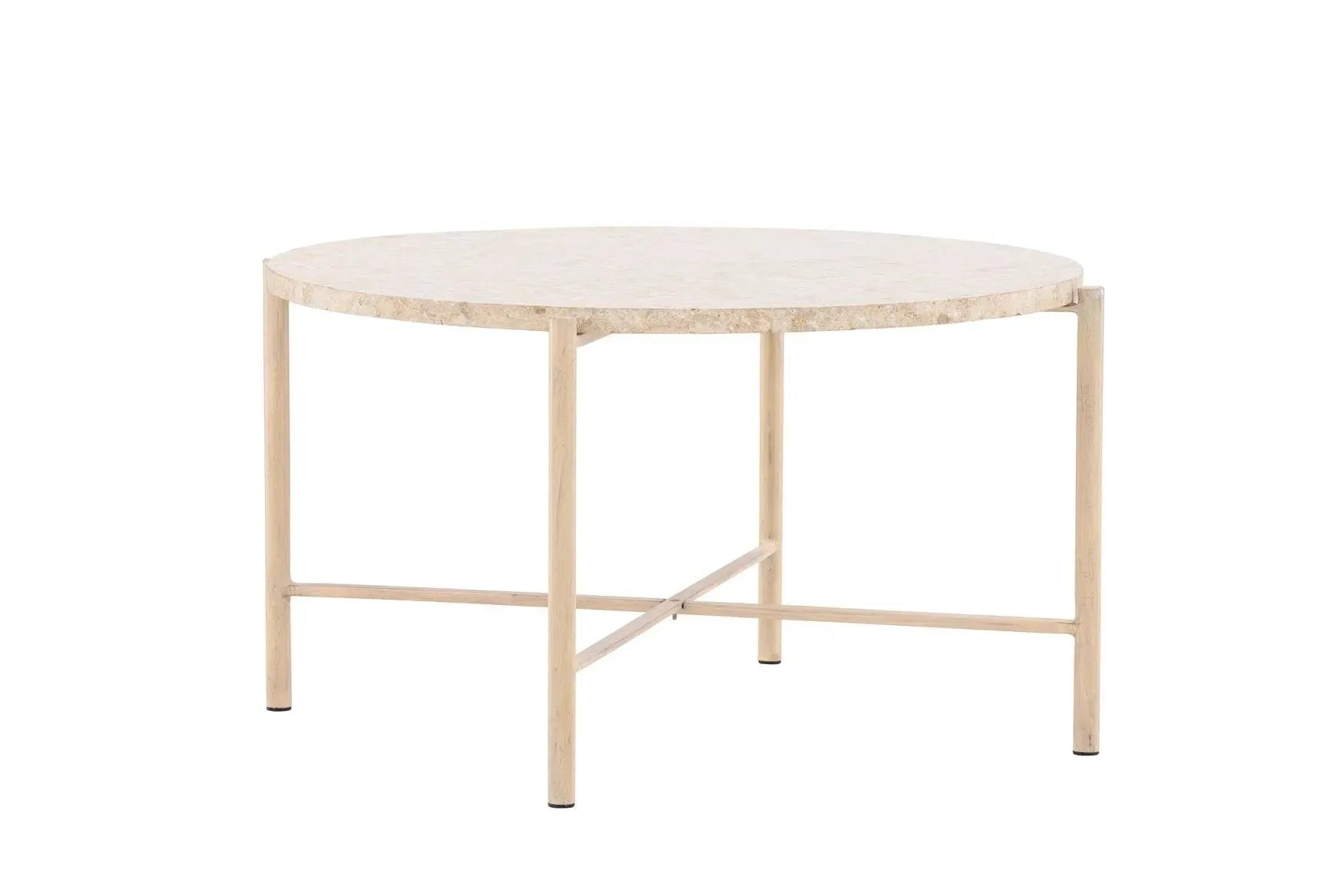 Sandhamn Sofatisch in Mactan / Beige präsentiert im Onlineshop von KAQTU Design AG. Beistelltisch ist von Venture Home