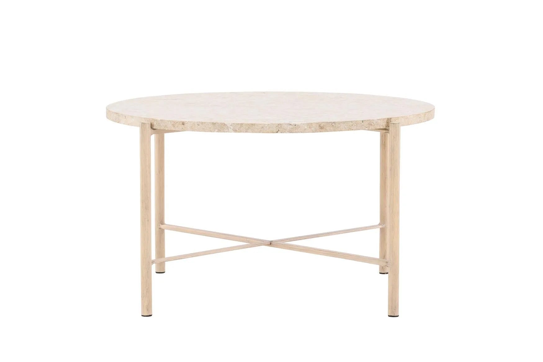 Sandhamn Sofatisch in Mactan / Beige präsentiert im Onlineshop von KAQTU Design AG. Beistelltisch ist von Venture Home