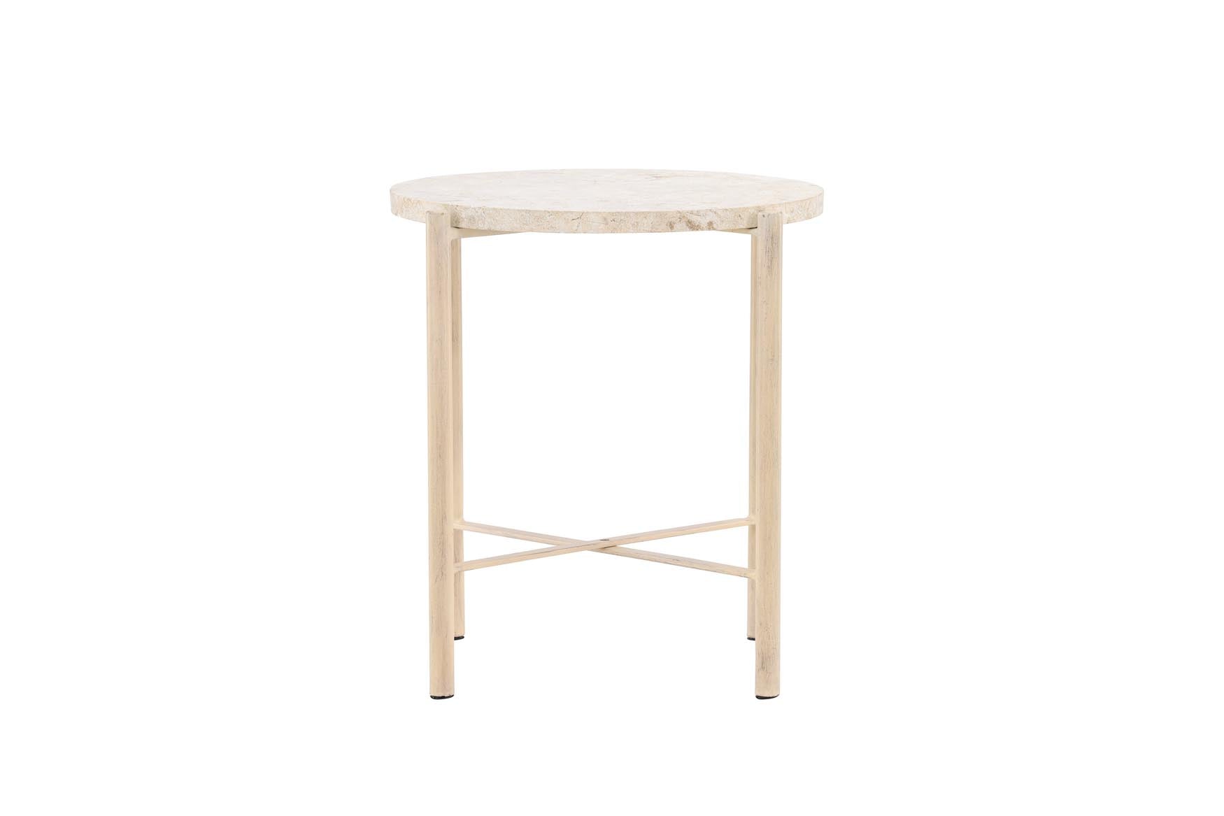 Entdecken Sie den Sandhamn Sofatisch von Vind: Elegantes Design, langlebiges Eisen, perfekt für Ihr Wohnzimmer oder die Terrasse.