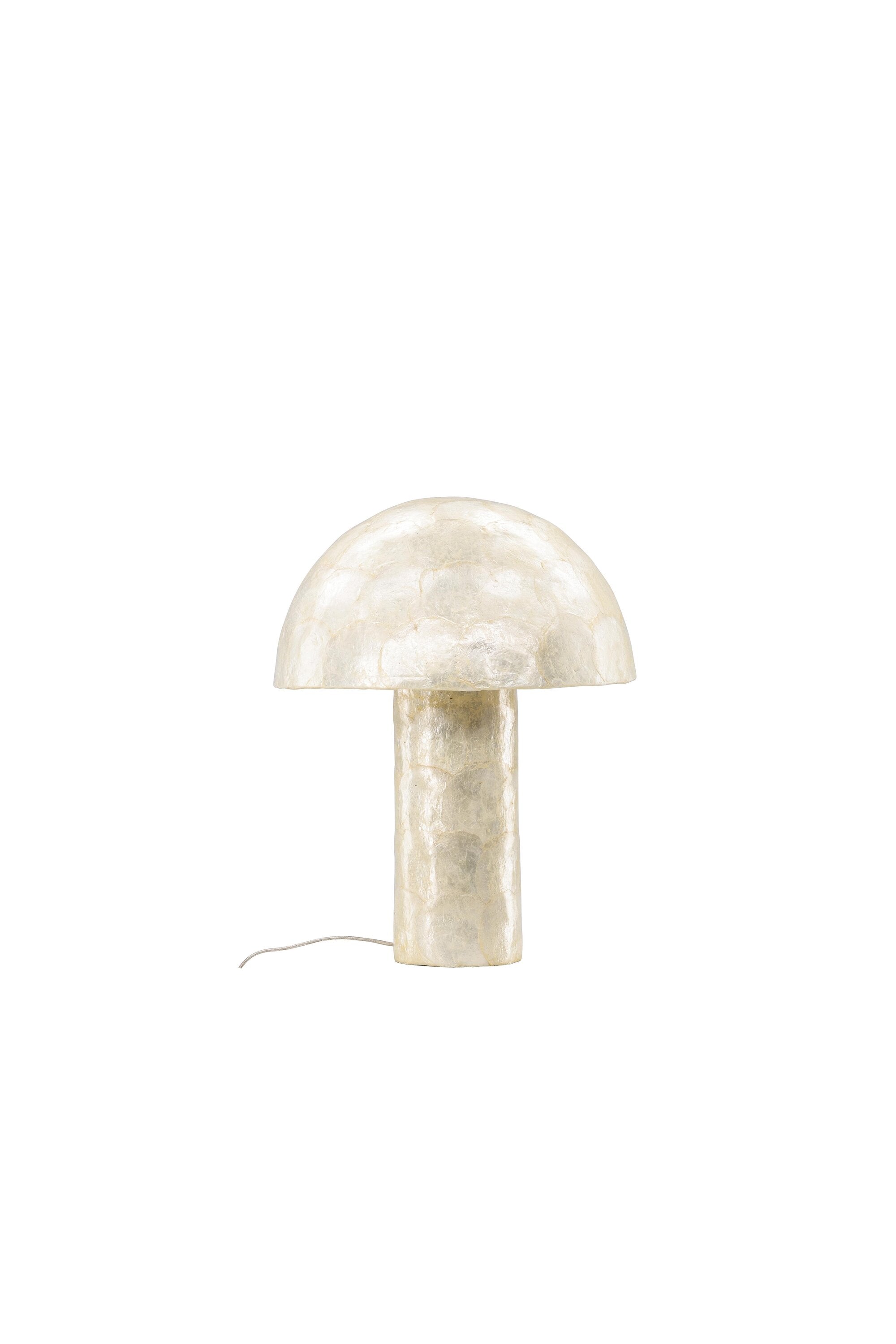Lindön Tischleuchte ⌀36  in Capiz / Natural präsentiert im Onlineshop von KAQTU Design AG. Tischleuchte ist von Vind