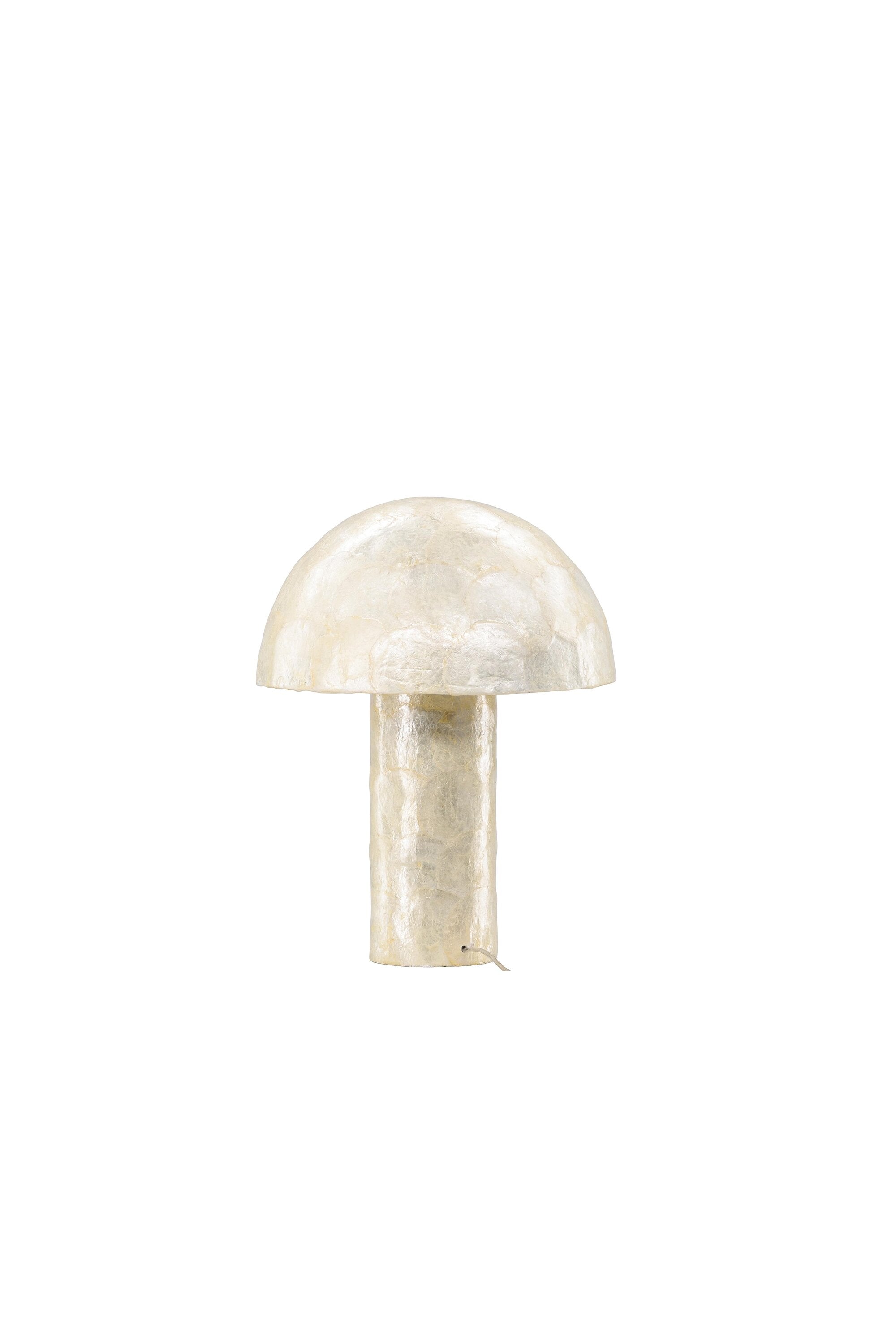 Lindön Tischleuchte ⌀36  in Capiz / Natural präsentiert im Onlineshop von KAQTU Design AG. Tischleuchte ist von Vind
