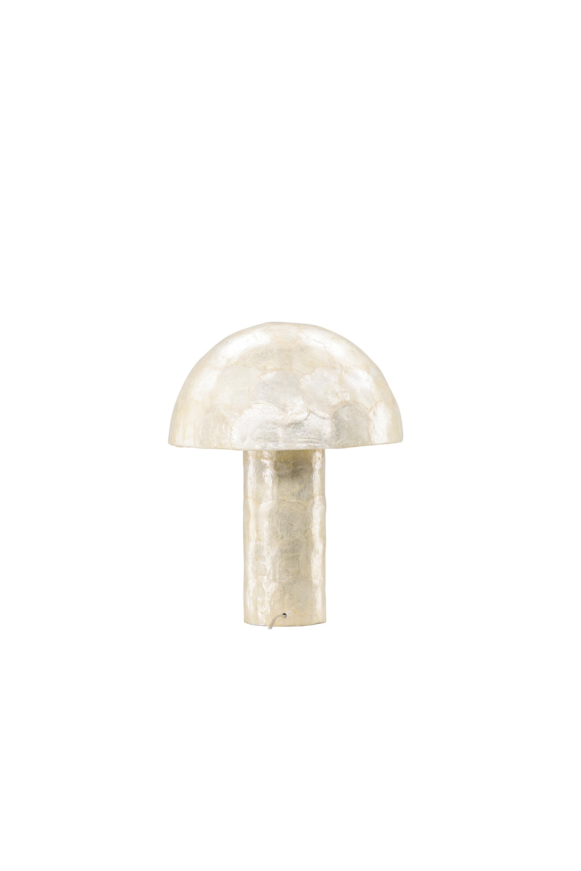 Lindön Tischleuchte ⌀36  in Capiz / Natural präsentiert im Onlineshop von KAQTU Design AG. Tischleuchte ist von Vind