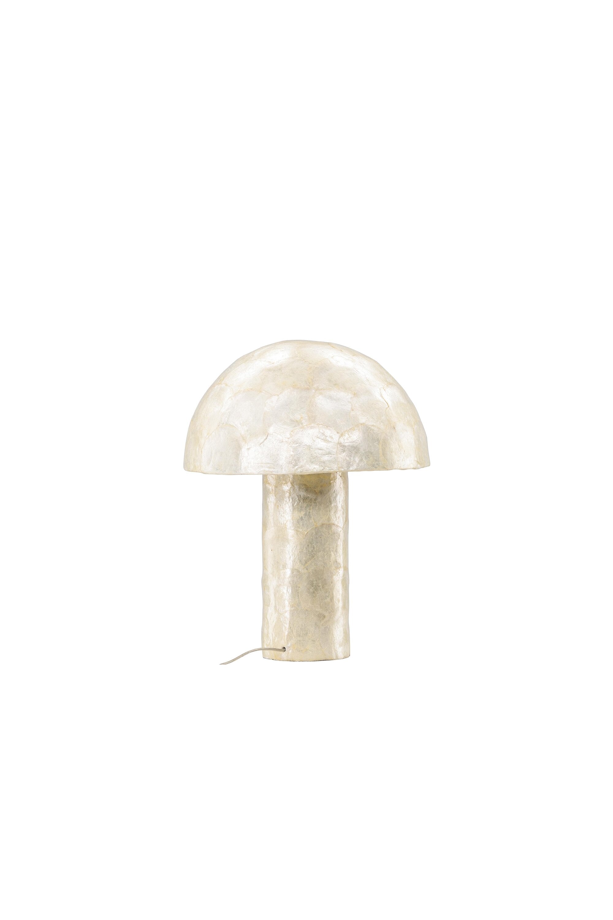 Lindön Tischleuchte ⌀36  in Capiz / Natural präsentiert im Onlineshop von KAQTU Design AG. Tischleuchte ist von Vind