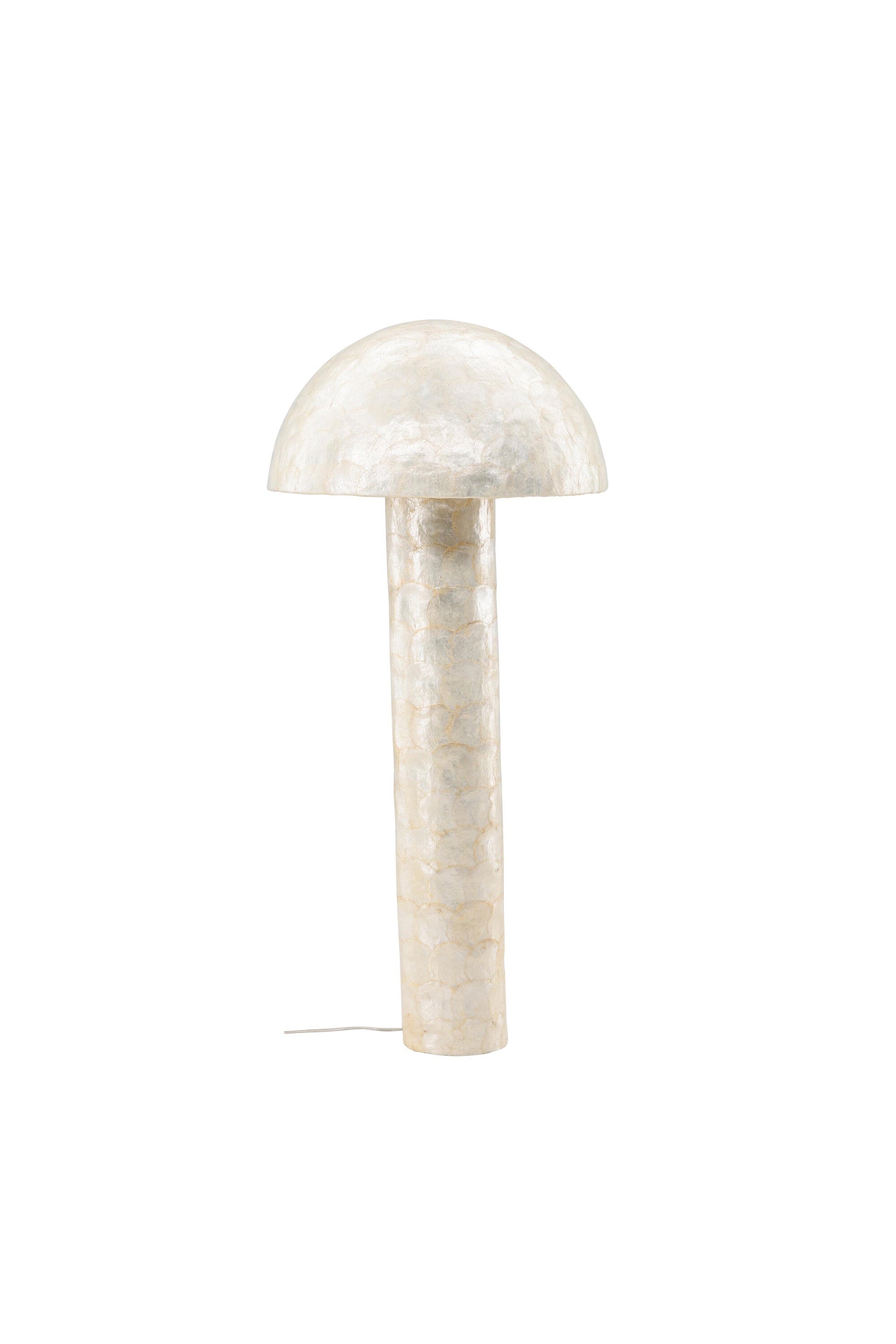 Lindön Stehleuchte ⌀55  in Capiz / Natural präsentiert im Onlineshop von KAQTU Design AG. Stehleuchte ist von Vind