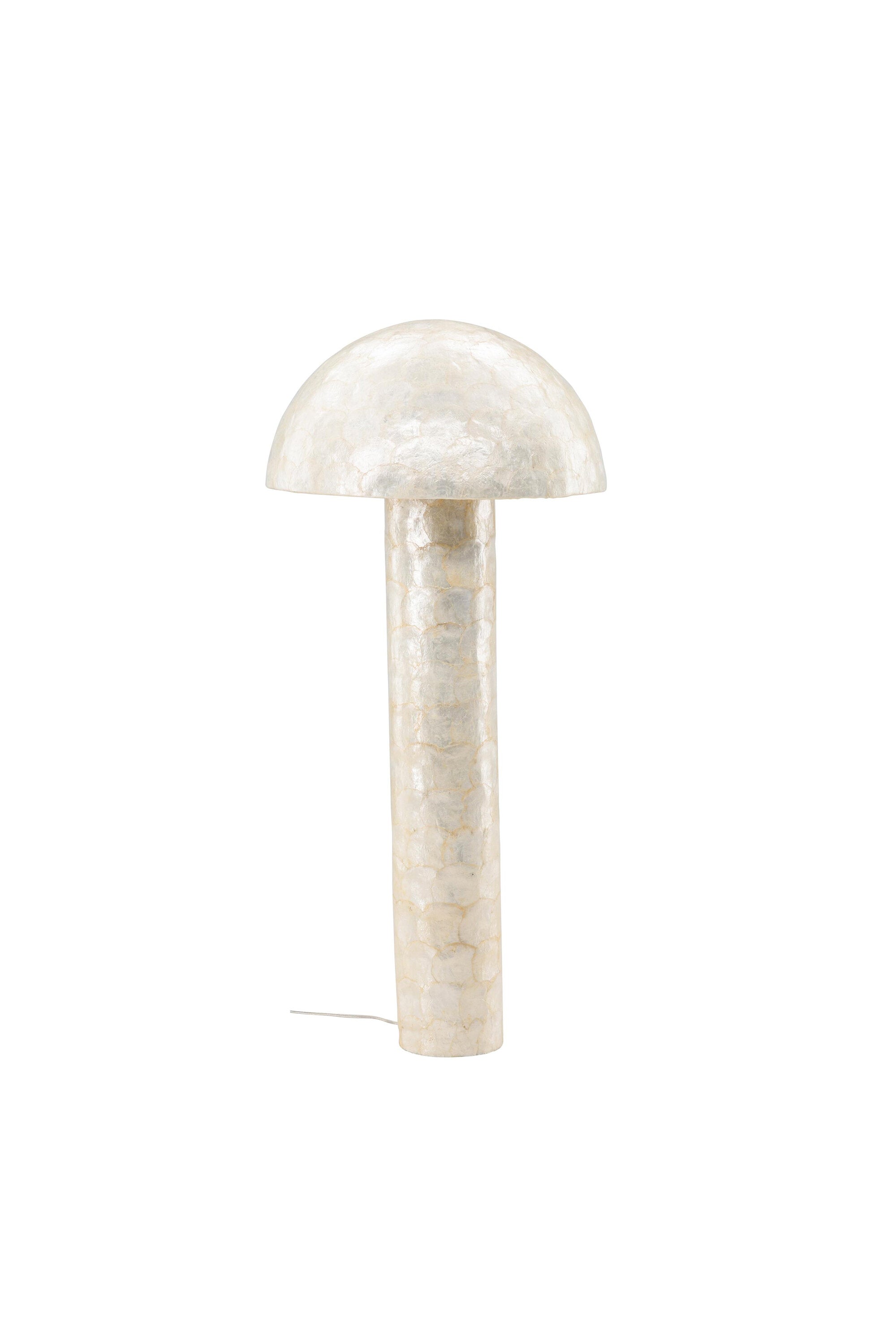 Lindön Stehleuchte ⌀55  in Capiz / Natural präsentiert im Onlineshop von KAQTU Design AG. Stehleuchte ist von Vind