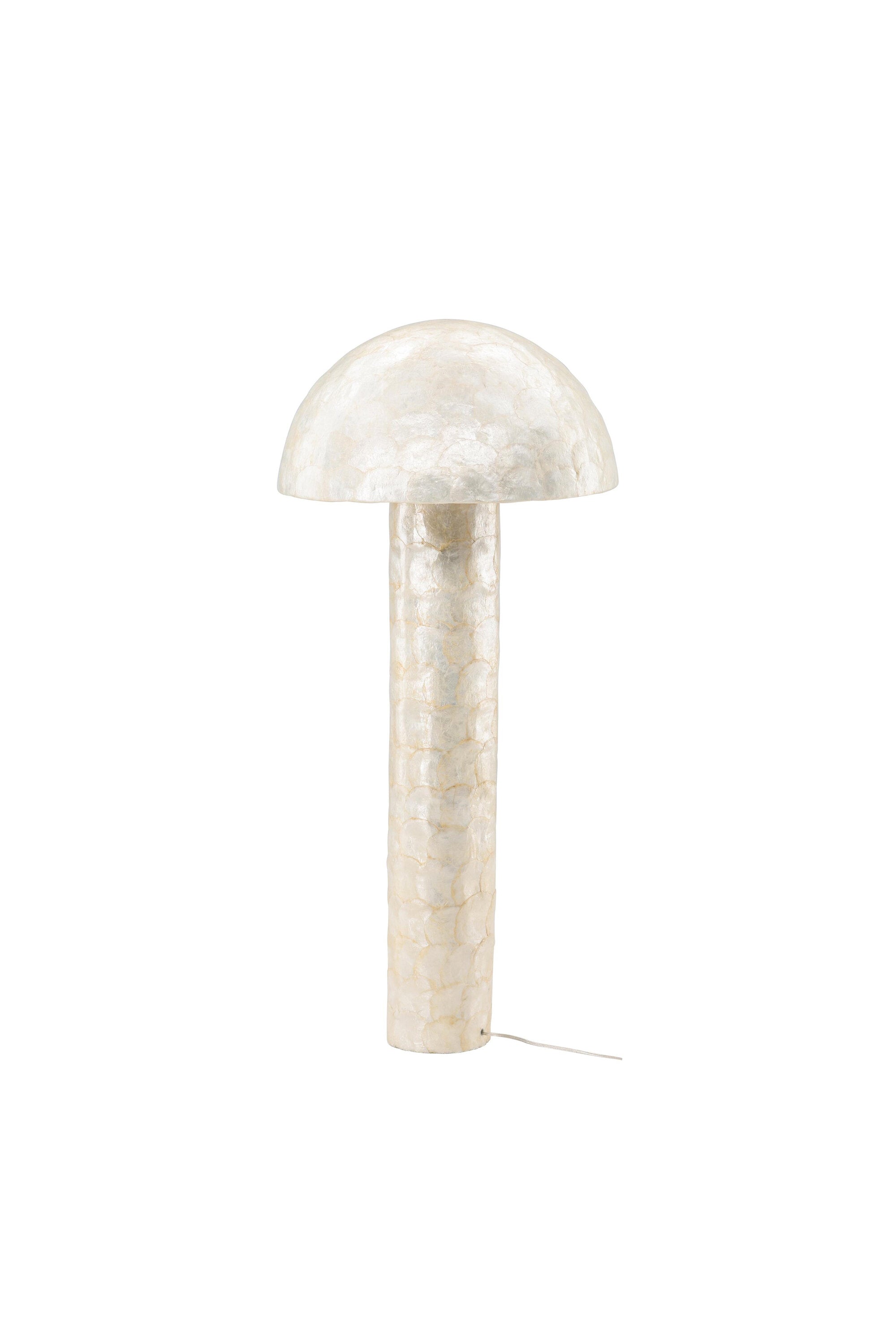 Lindön Stehleuchte ⌀55  in Capiz / Natural präsentiert im Onlineshop von KAQTU Design AG. Stehleuchte ist von Vind