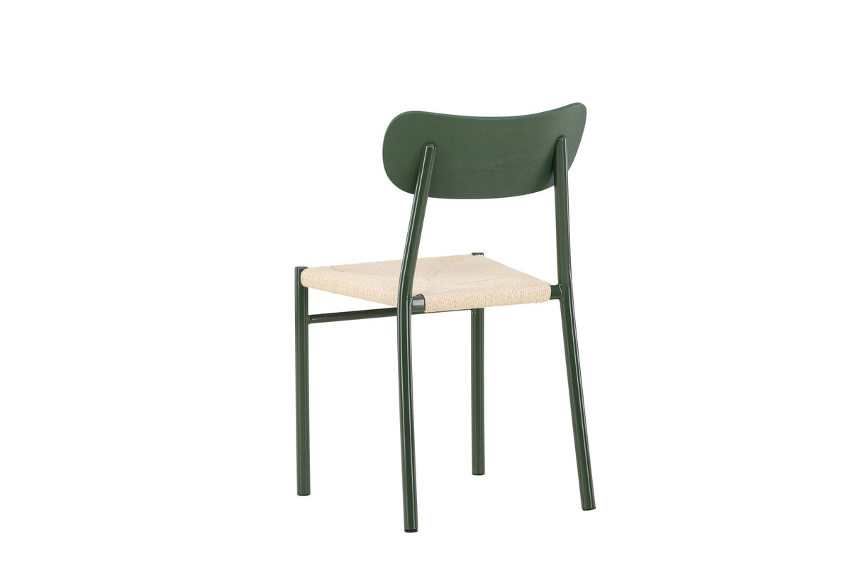 Polly Esszimmerstuhl in Grün präsentiert im Onlineshop von KAQTU Design AG. Stuhl ist von Venture Home