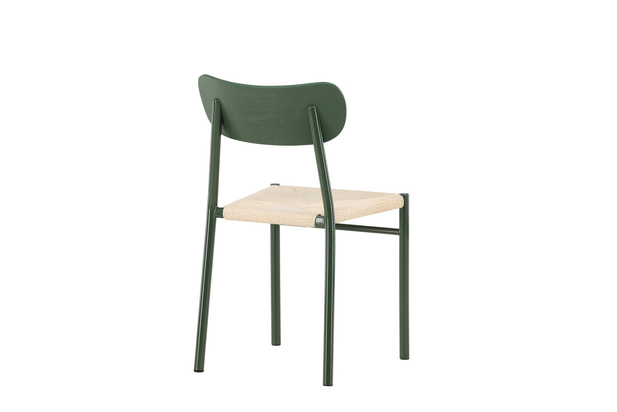 Polly Esszimmerstuhl in Grün präsentiert im Onlineshop von KAQTU Design AG. Stuhl ist von Venture Home
