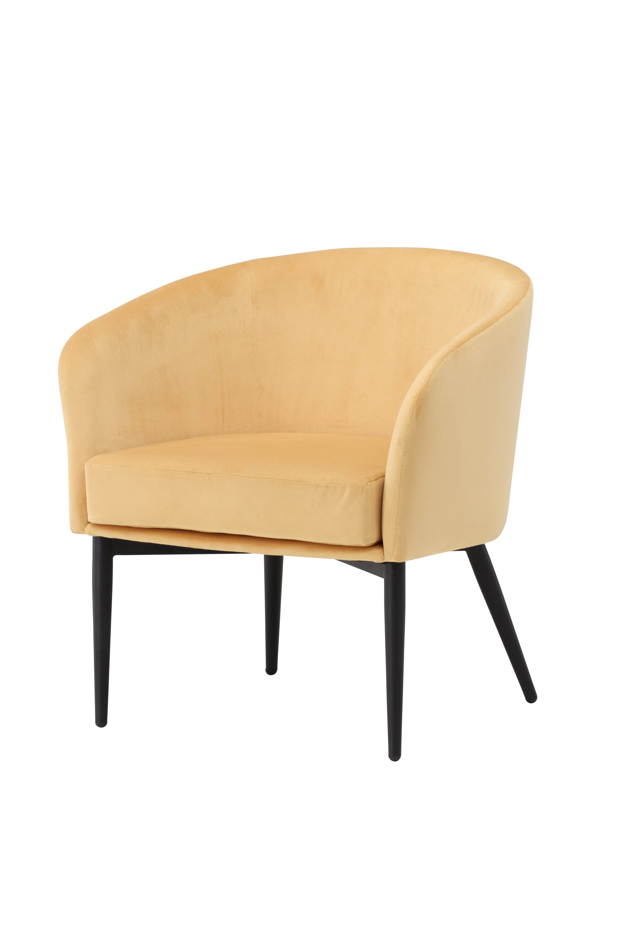 Fluffy Arm Chair in Gelb präsentiert im Onlineshop von KAQTU Design AG. Sessel ist von Venture Home