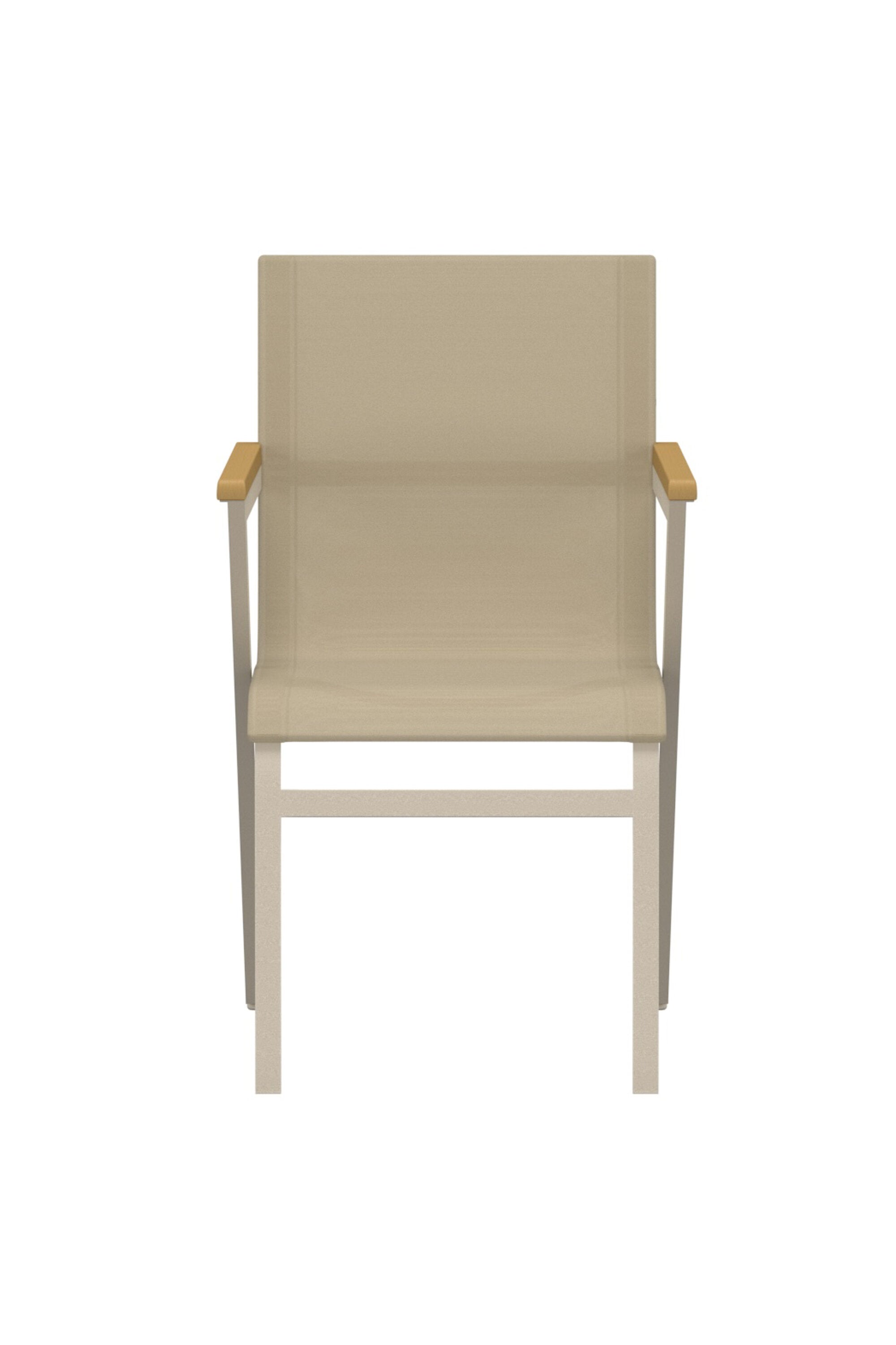 Mexico Esszimmerstuhl in Beige präsentiert im Onlineshop von KAQTU Design AG. Gartenstuhl mit Armlehnen ist von Venture Home