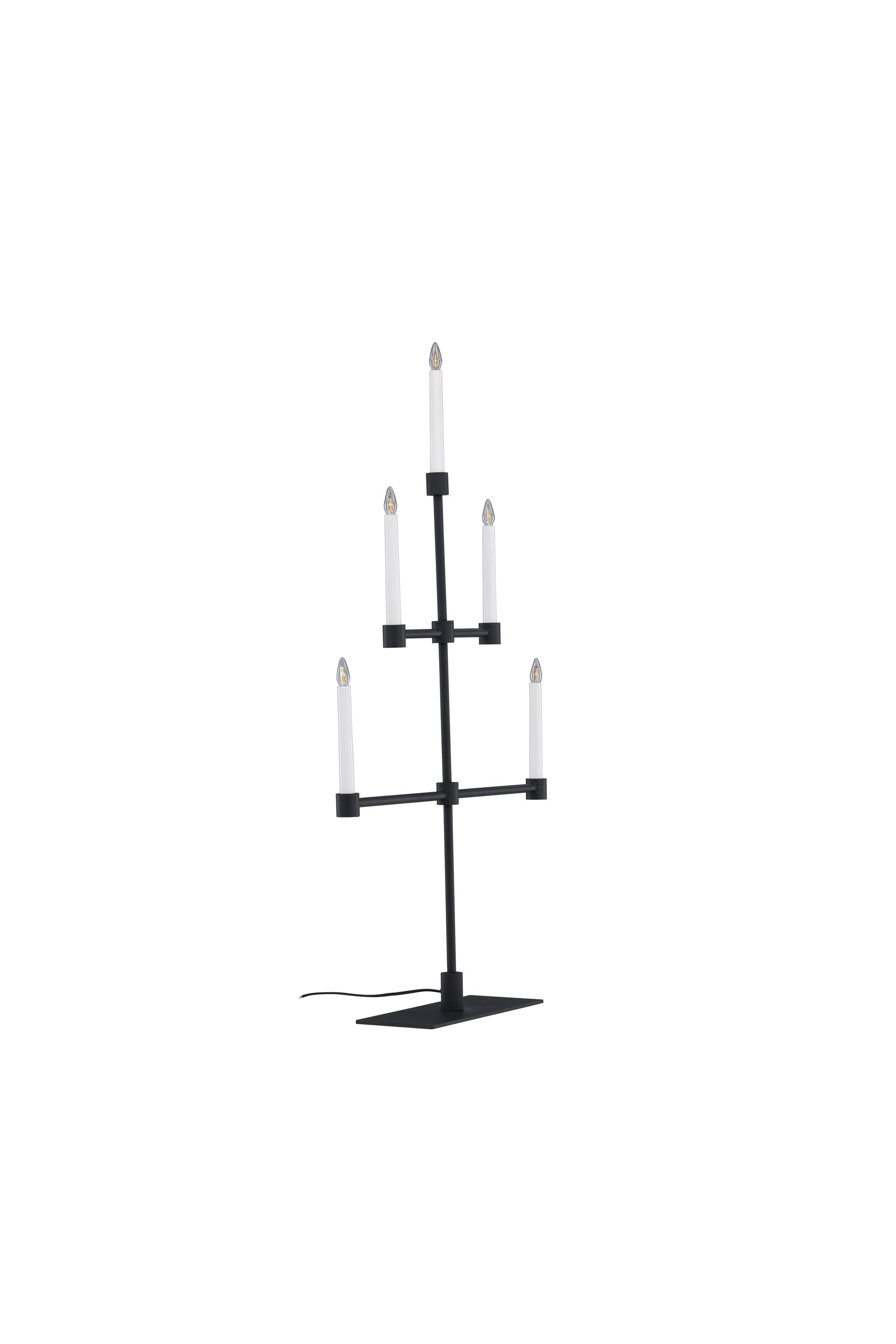 Avoriaz Tischleuchte in Schwarz-Weiss präsentiert im Onlineshop von KAQTU Design AG. Tischleuchte ist von Venture Home