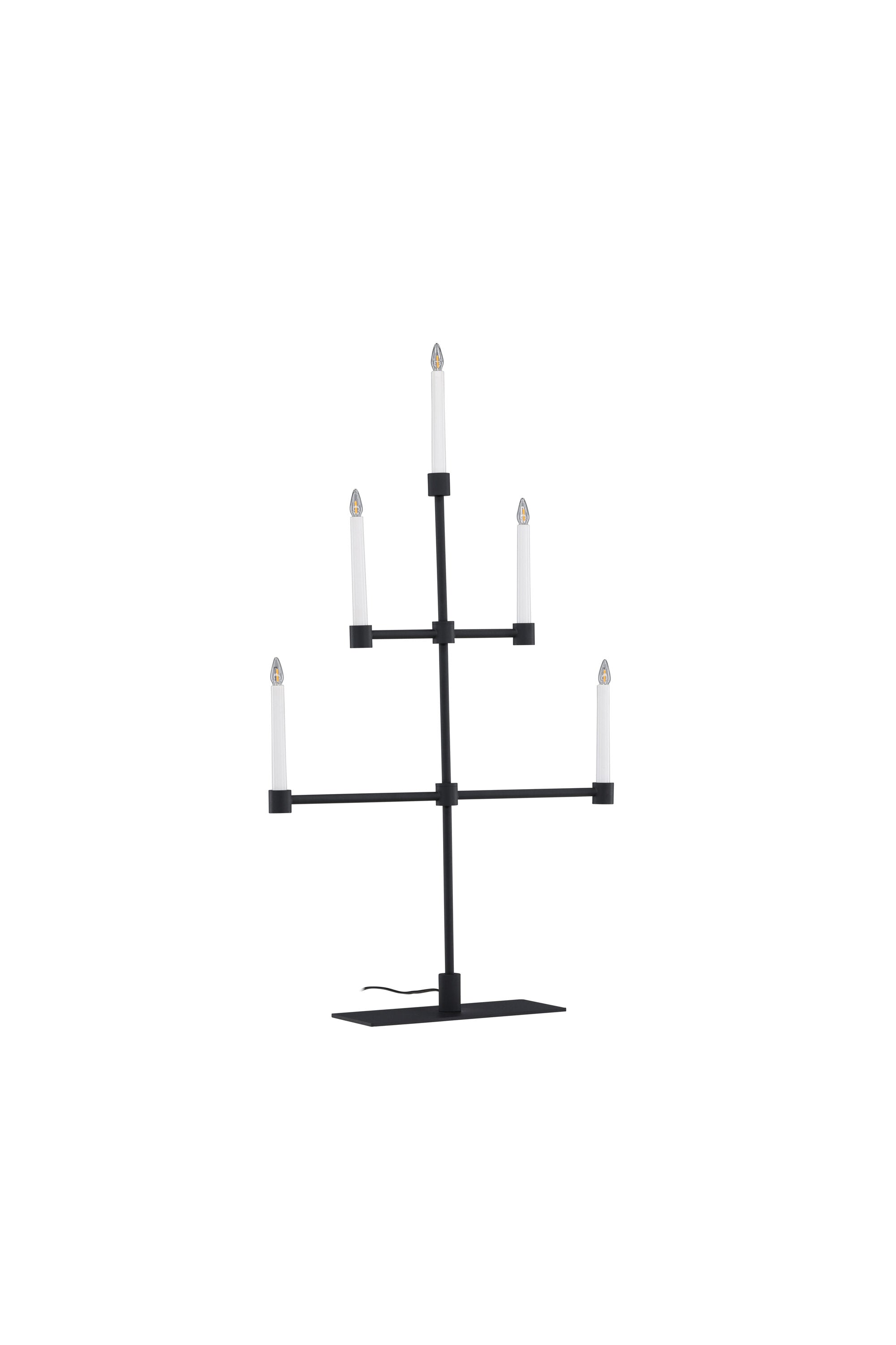 Avoriaz Tischleuchte in Schwarz-Weiss präsentiert im Onlineshop von KAQTU Design AG. Tischleuchte ist von Venture Home