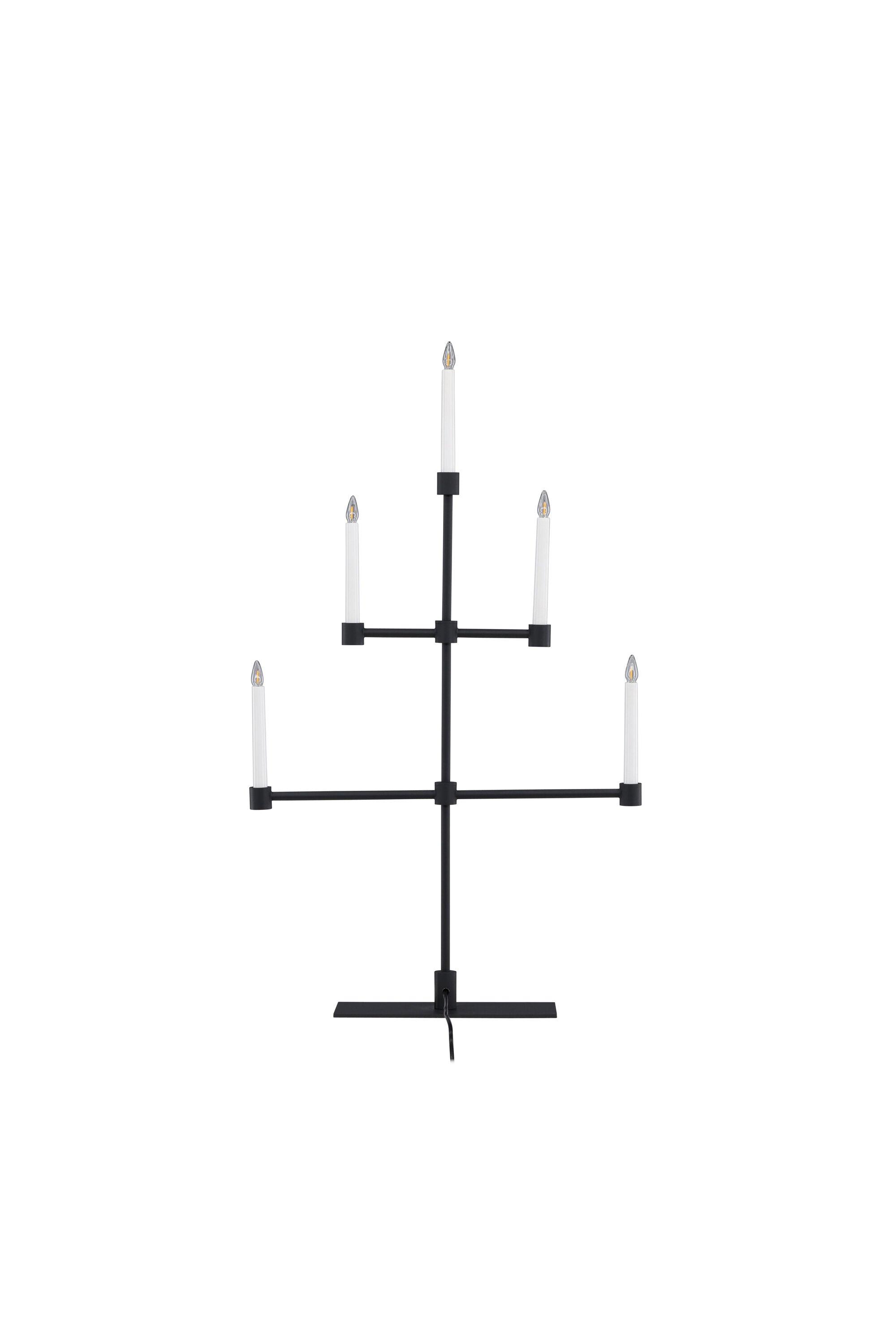 Avoriaz Tischleuchte in Schwarz-Weiss präsentiert im Onlineshop von KAQTU Design AG. Tischleuchte ist von Venture Home