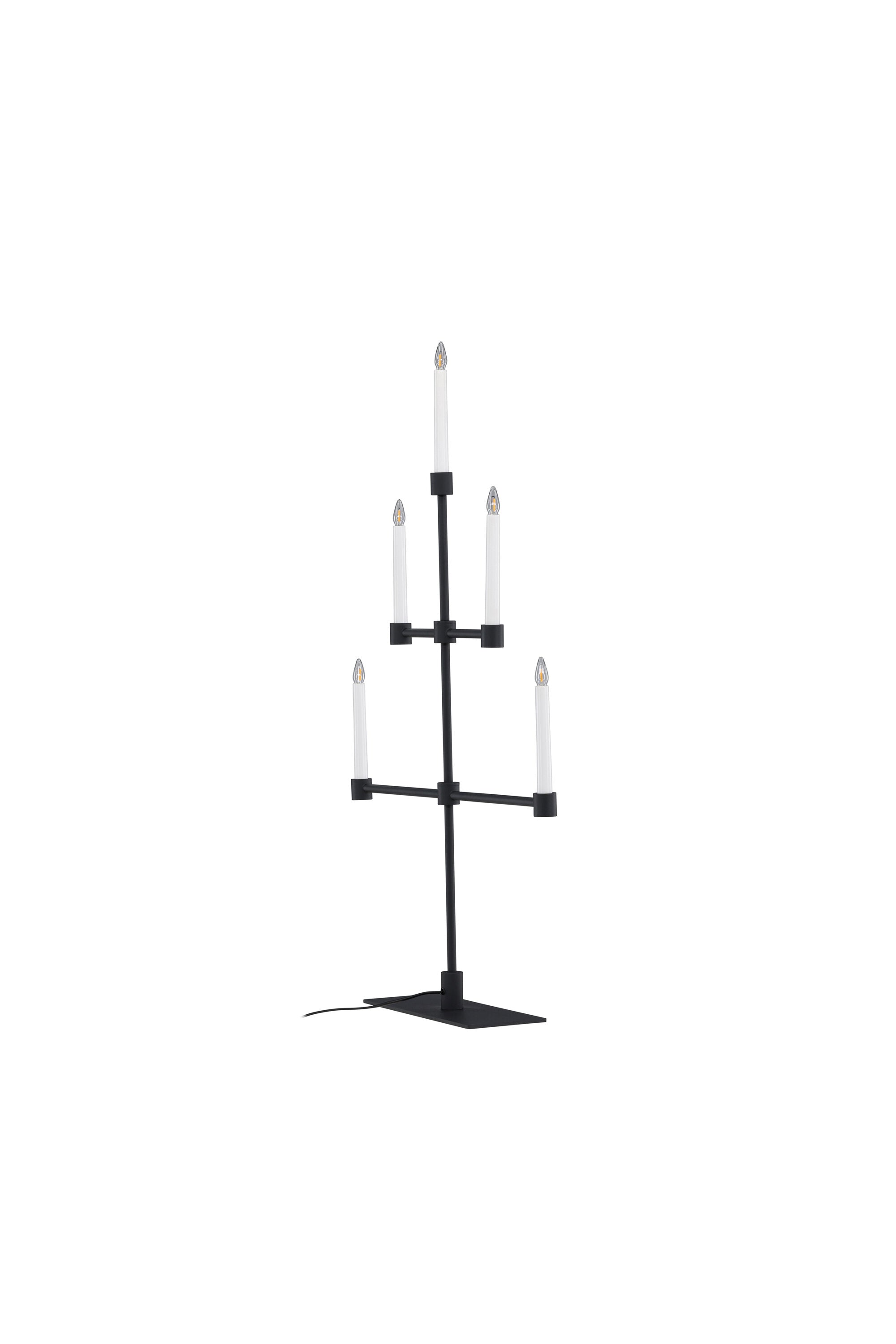 Avoriaz Tischleuchte in Schwarz-Weiss präsentiert im Onlineshop von KAQTU Design AG. Tischleuchte ist von Venture Home
