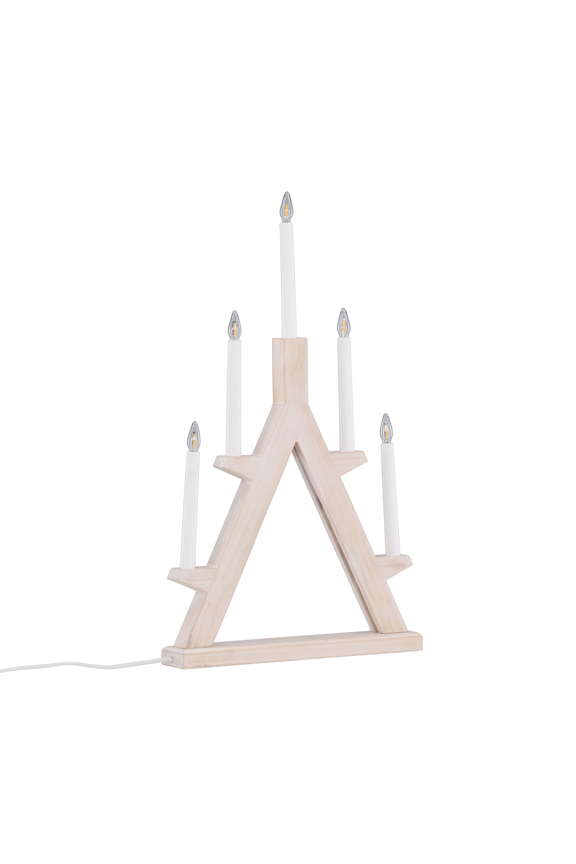Val Thorens Tischleuchte  in Whitewash/Pine präsentiert im Onlineshop von KAQTU Design AG. Tischleuchte ist von Venture Home