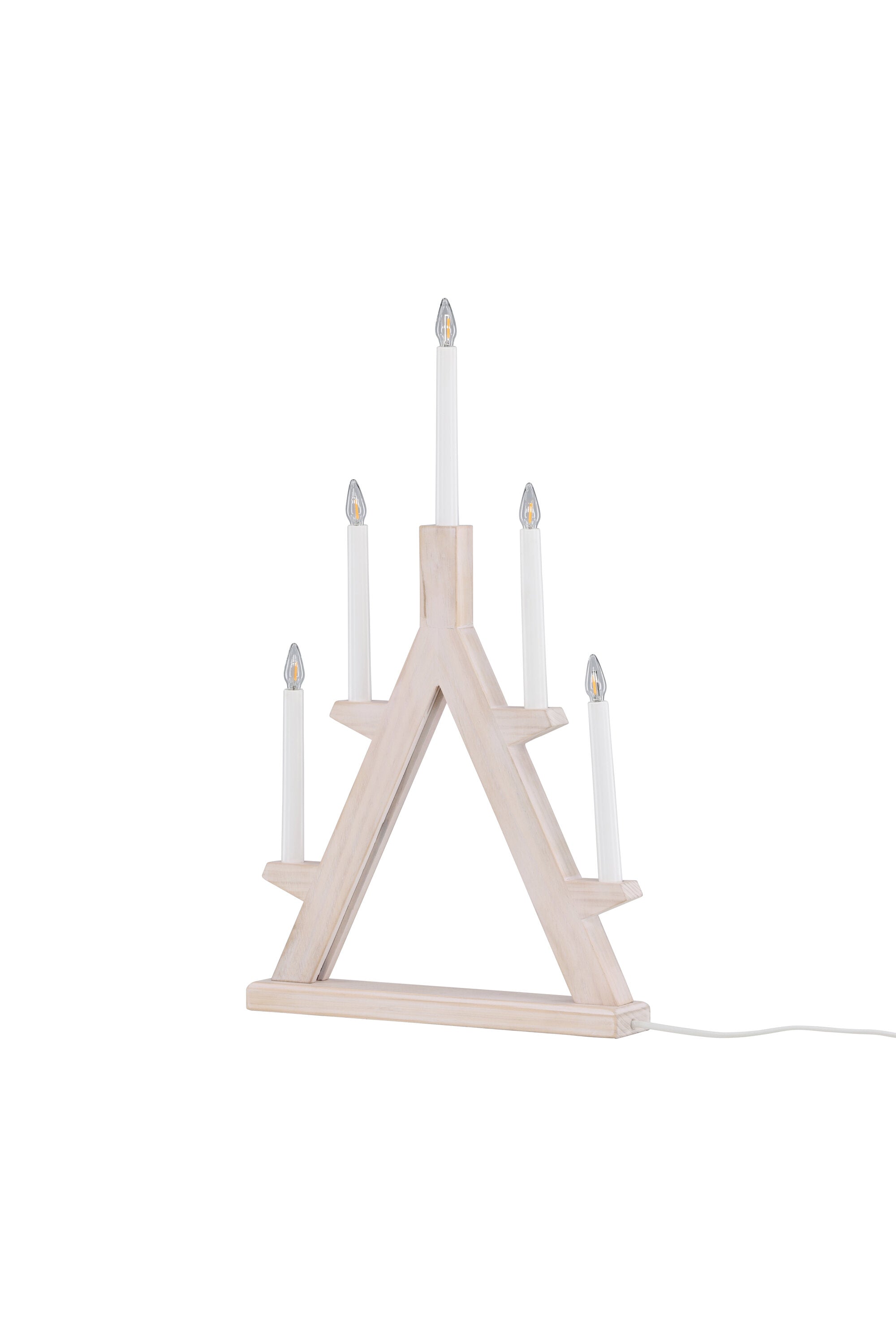 Val Thorens Tischleuchte  in Whitewash/Pine präsentiert im Onlineshop von KAQTU Design AG. Tischleuchte ist von Venture Home