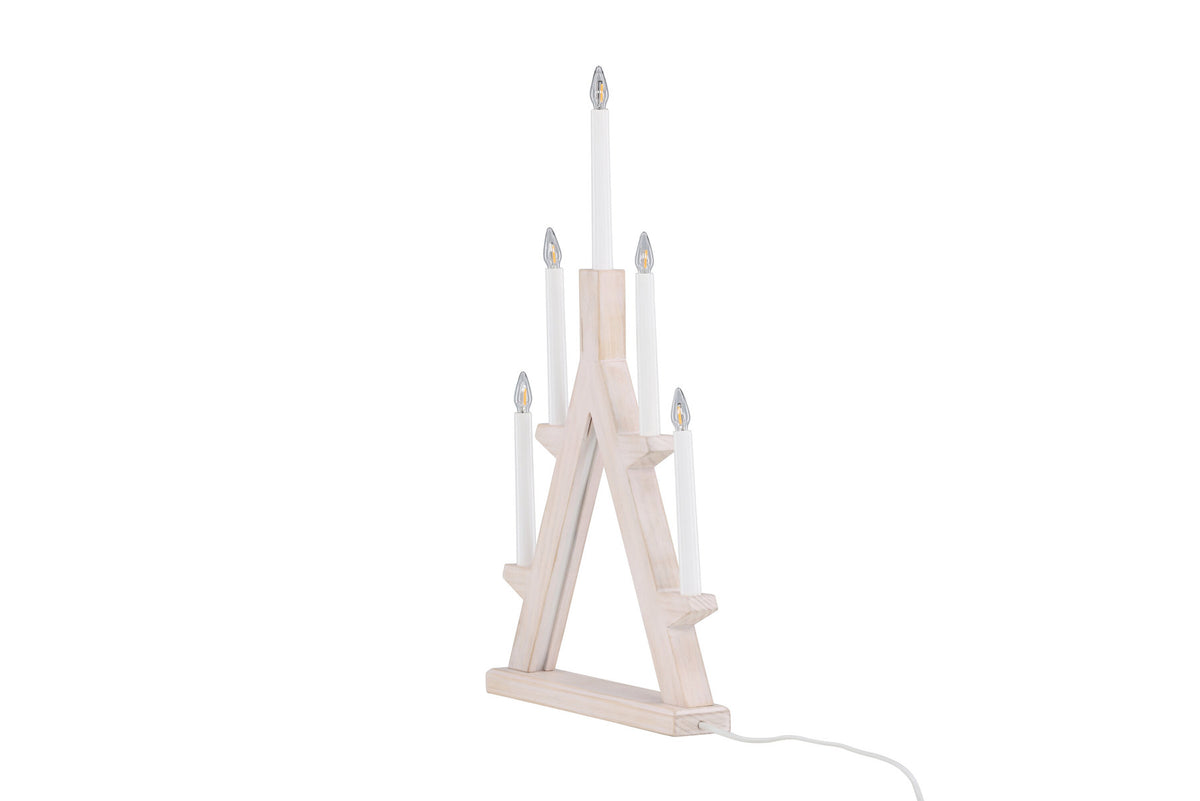 Val Thorens Tischleuchte in Whitewash/Pine präsentiert im Onlineshop von KAQTU Design AG. Tischleuchte ist von Venture Home