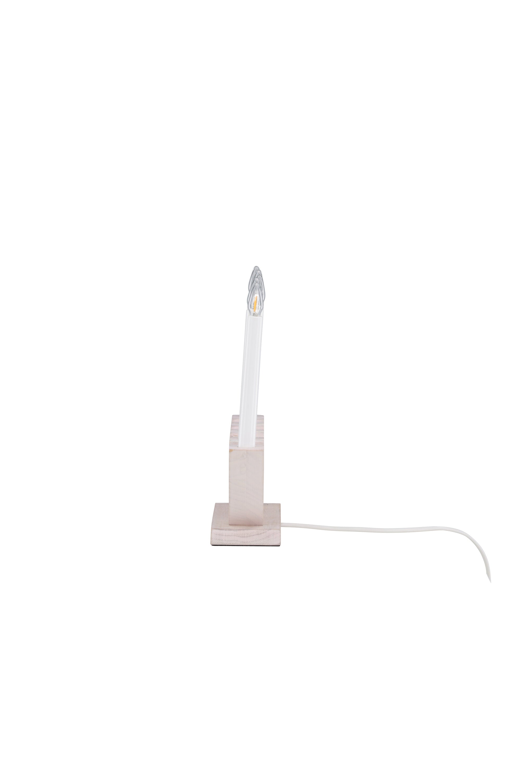 Verbier Tischleuchte  in Whitewash/Pine präsentiert im Onlineshop von KAQTU Design AG. Tischleuchte ist von Venture Home