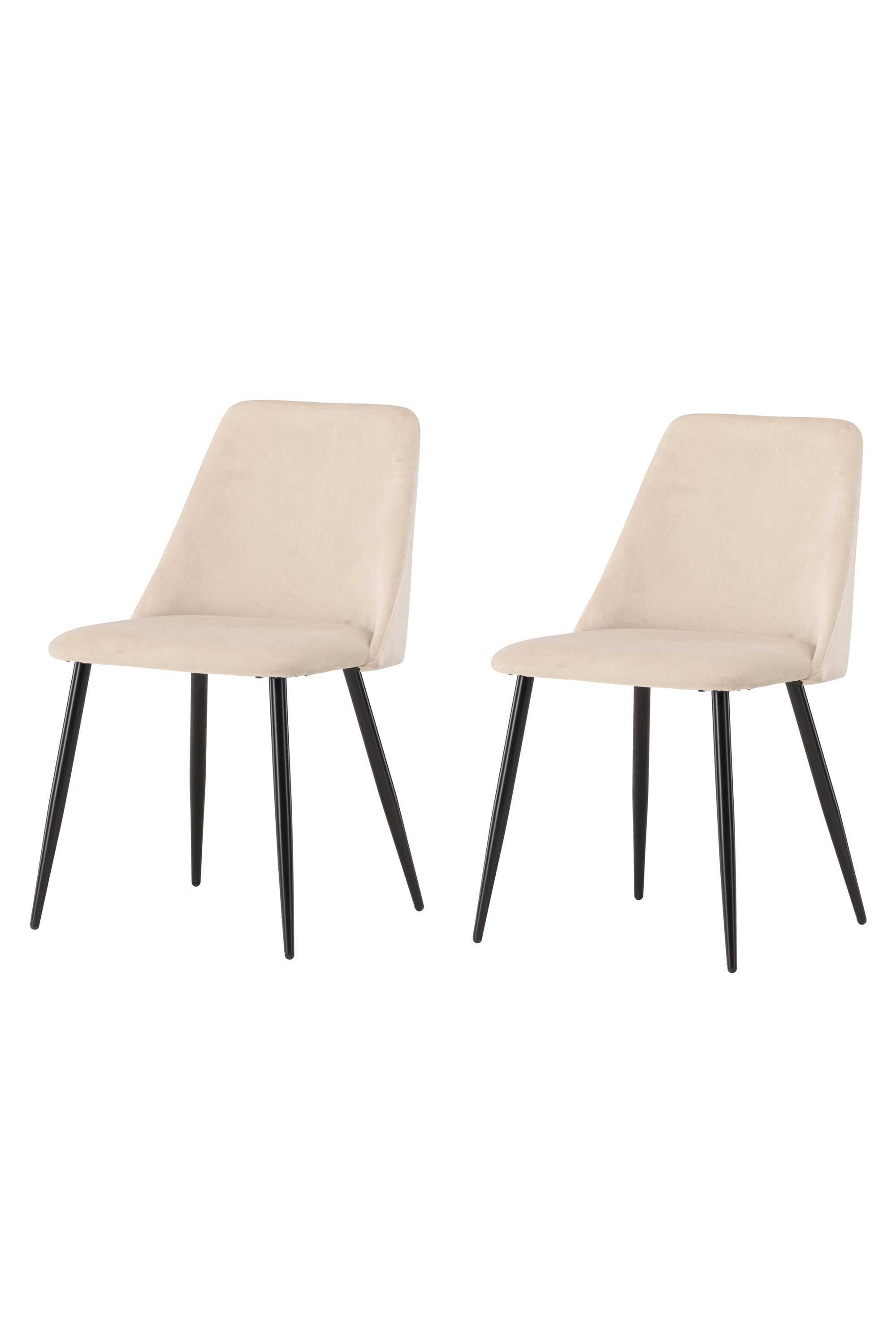 Nacht Esszimmerstuhl in Beige präsentiert im Onlineshop von KAQTU Design AG. Stuhl ist von Venture Home