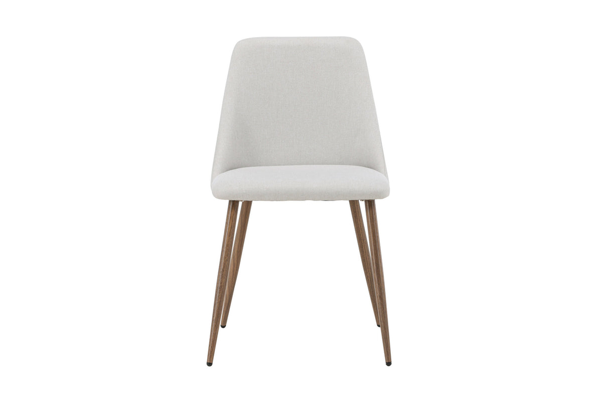 Night Esszimmerstuhl in Beige präsentiert im Onlineshop von KAQTU Design AG. Stuhl ist von Venture Home