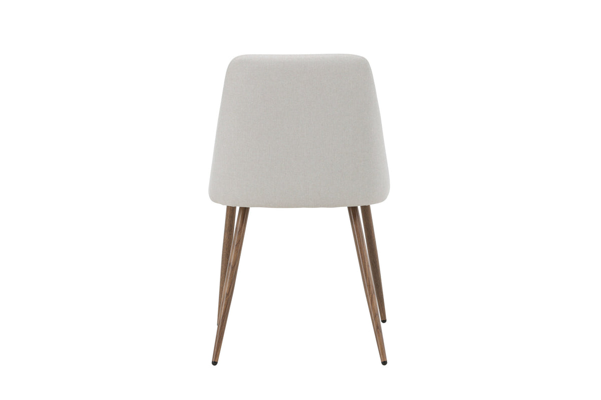 Night Esszimmerstuhl in Beige präsentiert im Onlineshop von KAQTU Design AG. Stuhl ist von Venture Home
