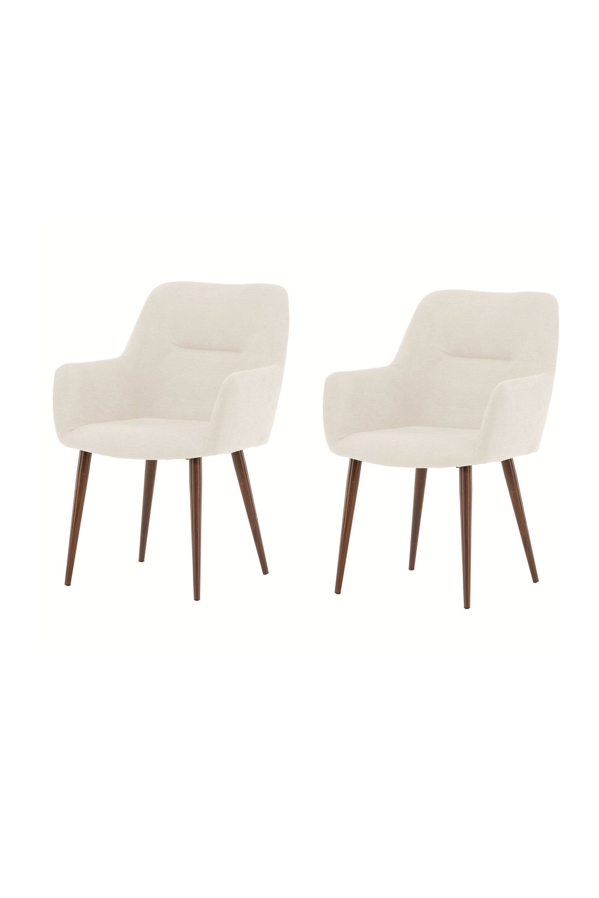 Tomorrow Esszimmerstuhl in Beige präsentiert im Onlineshop von KAQTU Design AG. Stuhl mit Armlehne ist von Venture Home