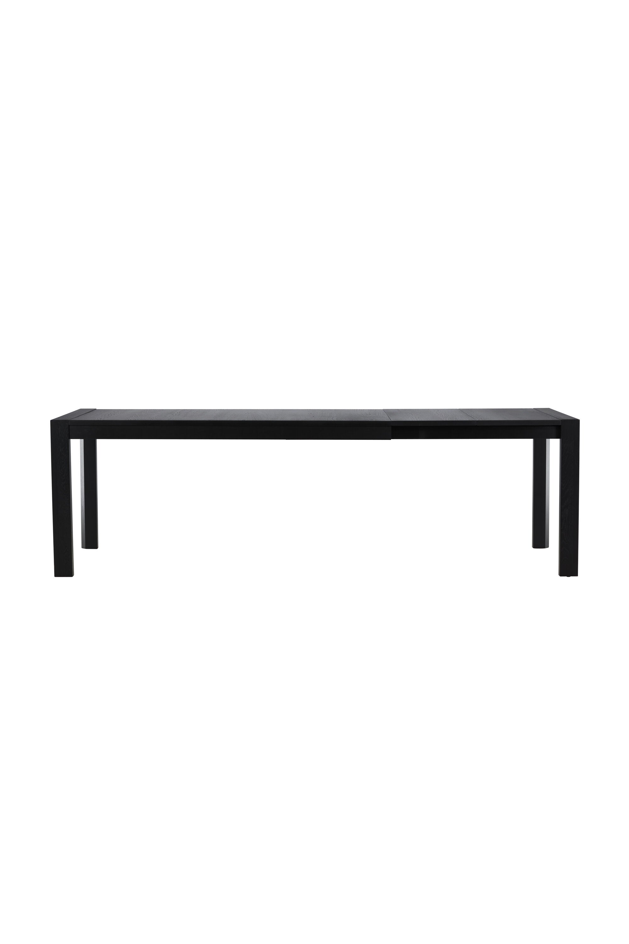 Slider ausziehbarer Tisch in Schwarz präsentiert im Onlineshop von KAQTU Design AG. Esstisch ist von Vind
