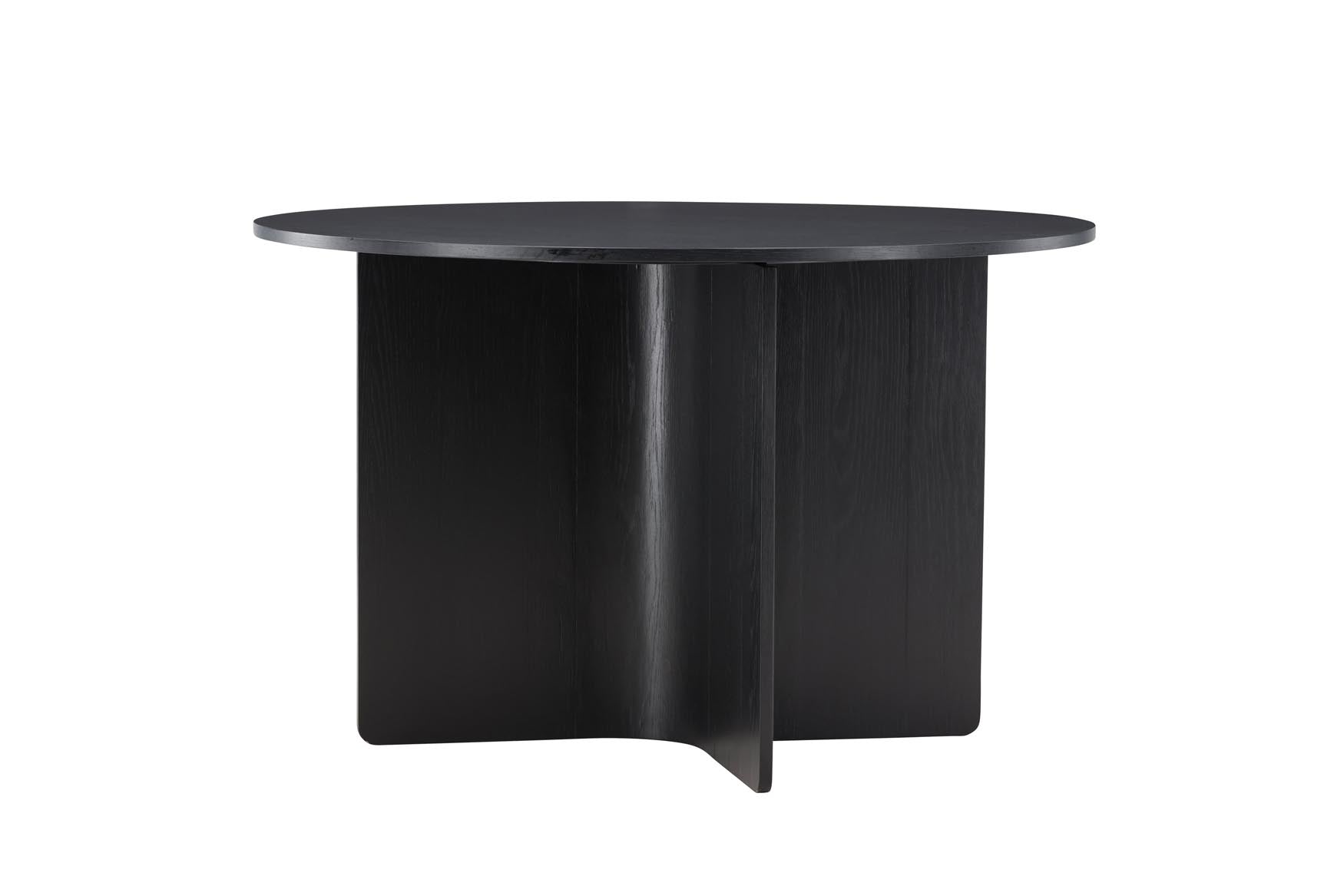 Entdecken Sie den Tyresö Esstisch ø120 von Vind – ein eleganter, runder Tisch, der Funktionalität und Stil vereint. Ideal für gesellige Abende!