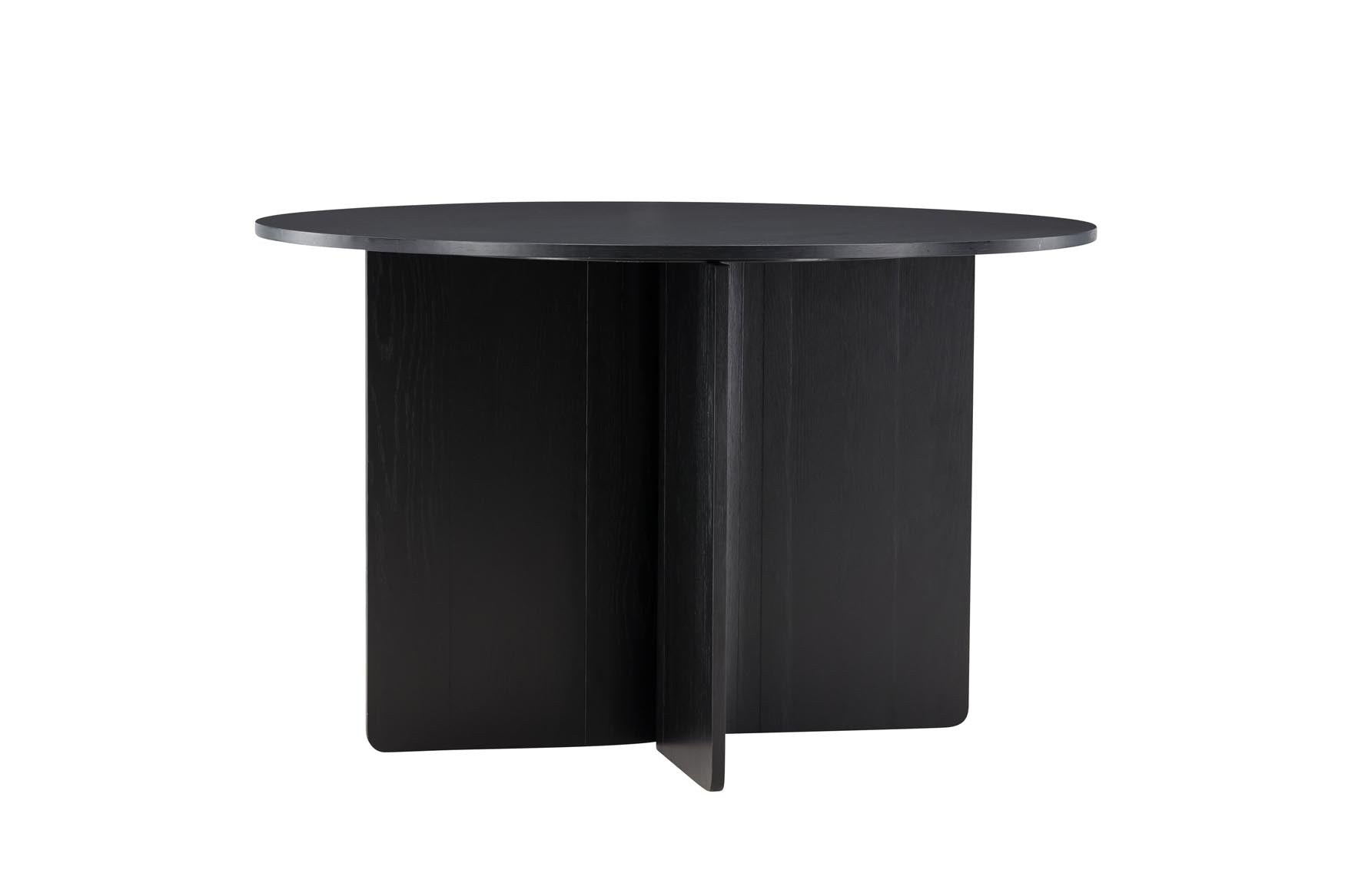 Der Tyresö Esstisch ø120 von Vind vereint stilvolles Design und Funktionalität. Ideal für gesellige Runden, pflegeleicht und langlebig.
