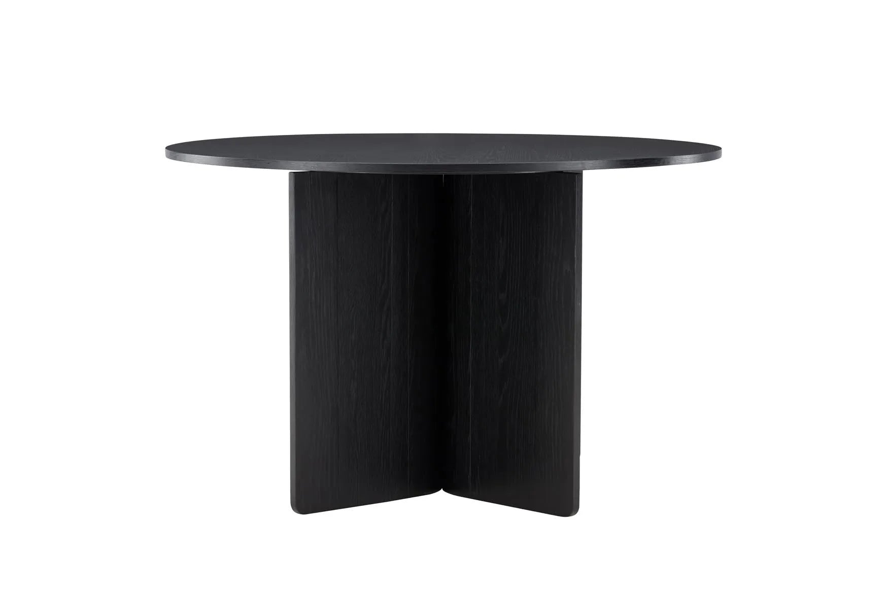 Tyresö Esstisch ø120  in Black präsentiert im Onlineshop von KAQTU Design AG. Esstisch ist von Venture Home