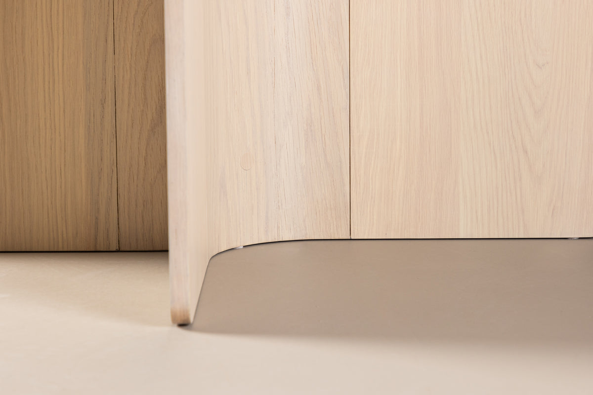 Tyresö Esstisch ø120  in Whitewash präsentiert im Onlineshop von KAQTU Design AG. Esstisch ist von Vind