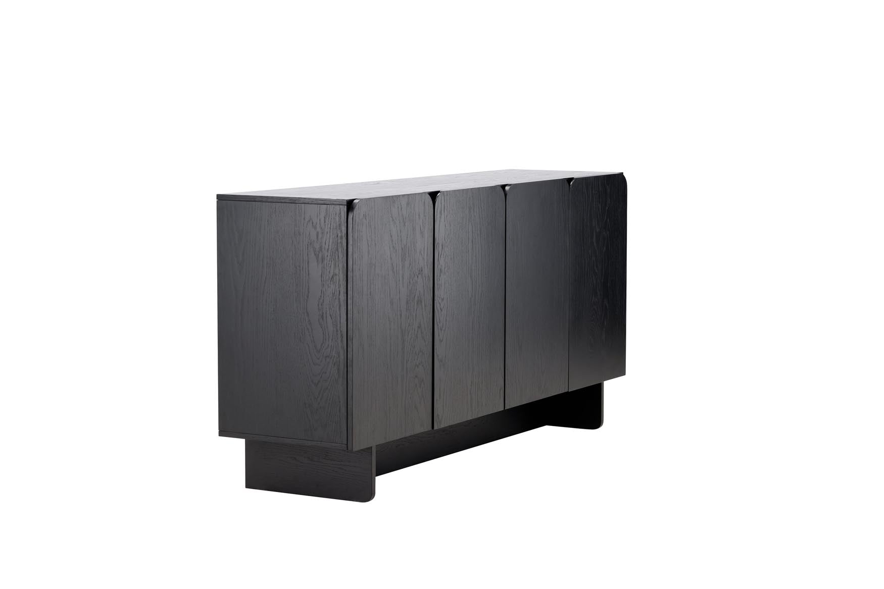 Tyresö Sideboard 160x45 cm  in Black präsentiert im Onlineshop von KAQTU Design AG. Sideboard ist von Vind