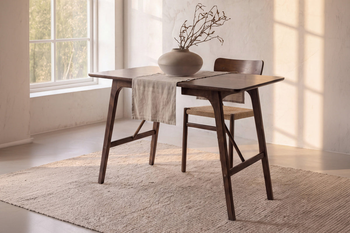 Kaseidon Rechteckiger Esstisch in Dunkelbraun präsentiert im Onlineshop von KAQTU Design AG. Esstisch ist von Venture Home