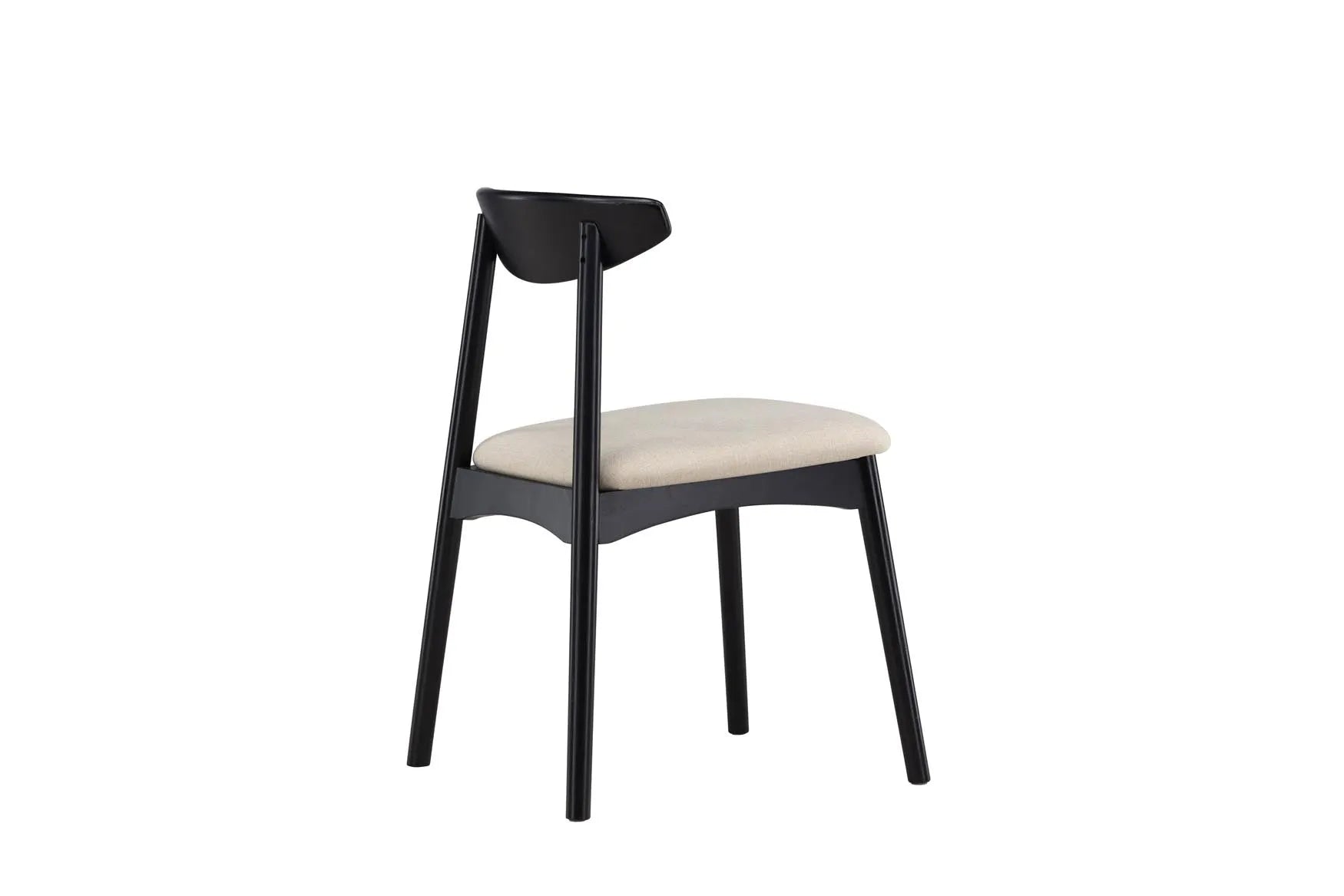 Ven Stuhl in Black präsentiert im Onlineshop von KAQTU Design AG. Esstisch ist von Venture Home