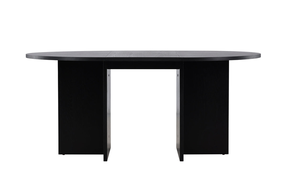 Rechteckiger Esstisch Strada in Schwarz präsentiert im Onlineshop von KAQTU Design AG. Esstisch ist von Venture Home