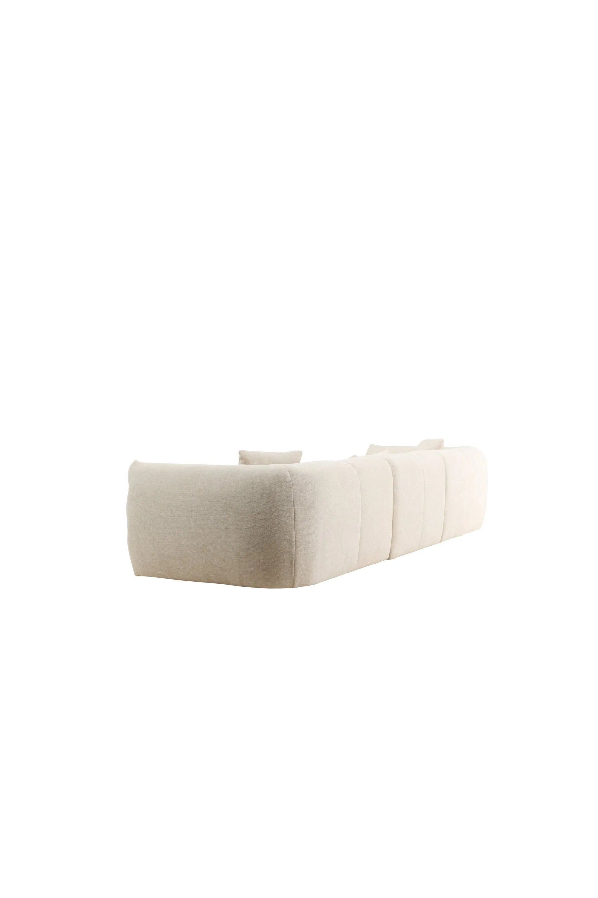 Das Positano Ecksofa von Vind bietet stilvolles Design und Komfort, ideal für zeitgemäße und einladende Wohnbereiche.