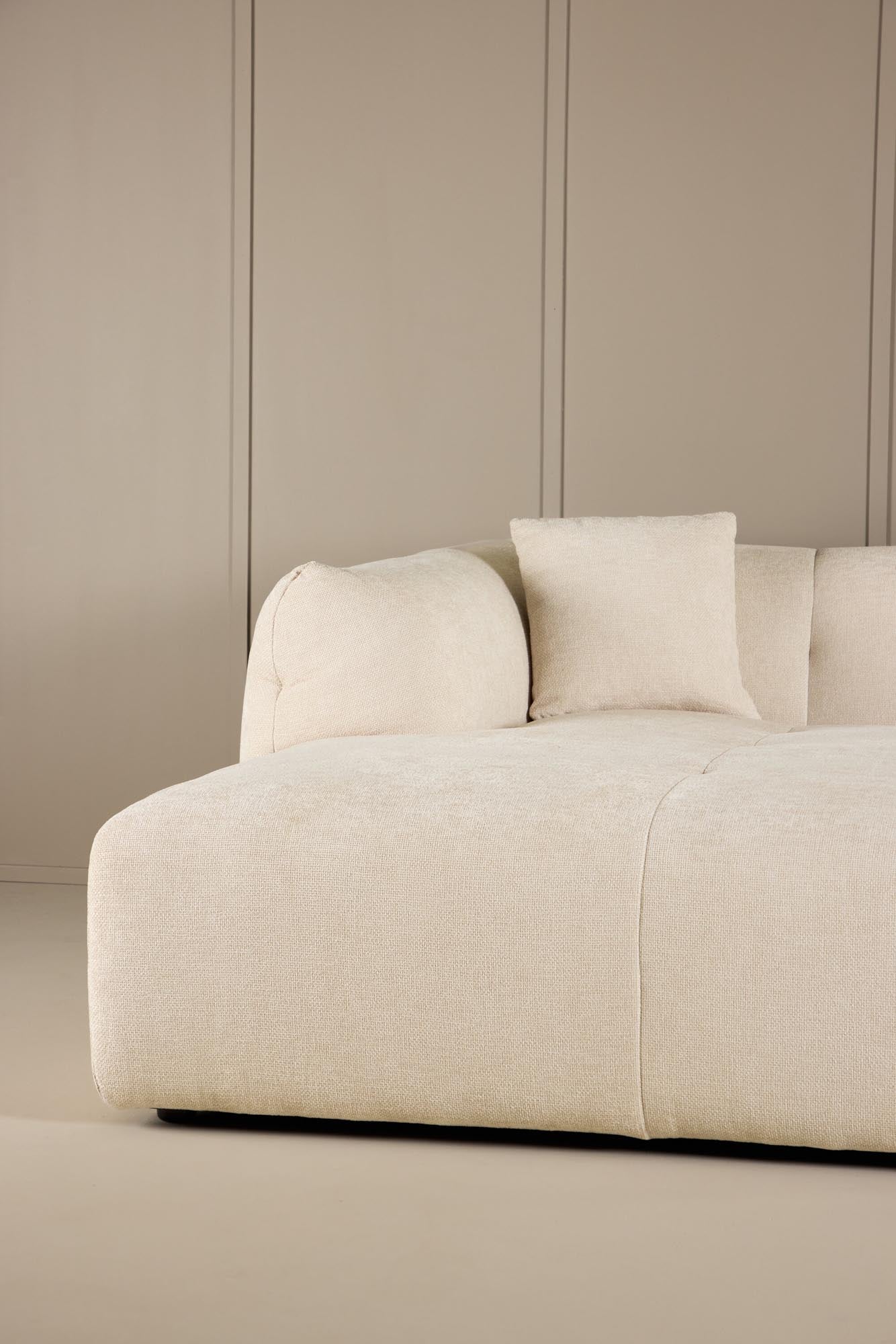 Das Positano Ecksofa von Vind bietet stilvollen Komfort mit hochwertigem Design, ideal für moderne Wohnräume.