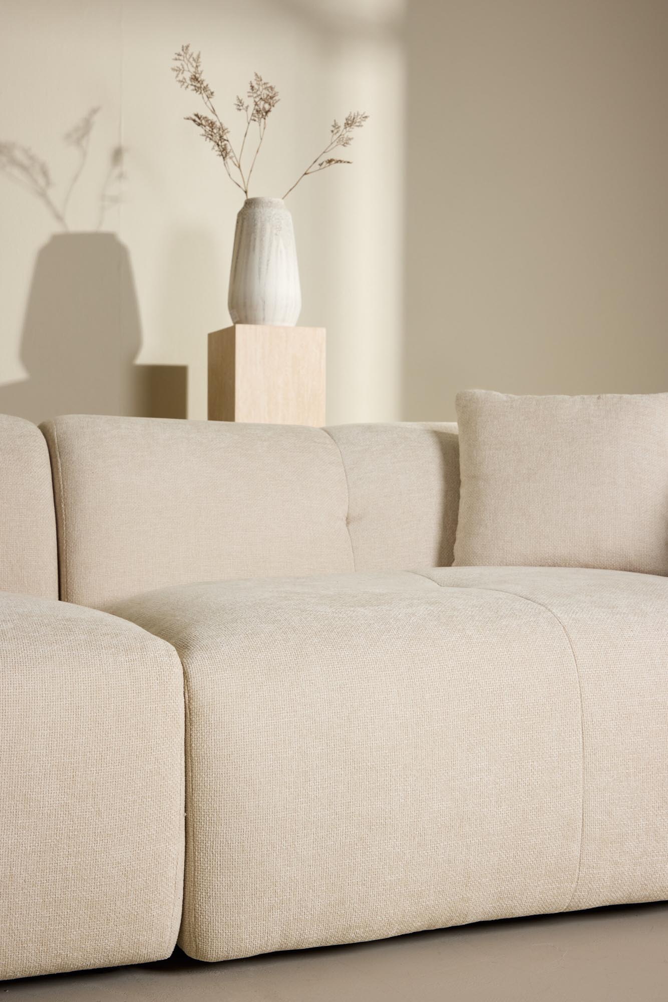 Positano Ecksofa  in Beige präsentiert im Onlineshop von KAQTU Design AG. Ecksofa ist von Vind
