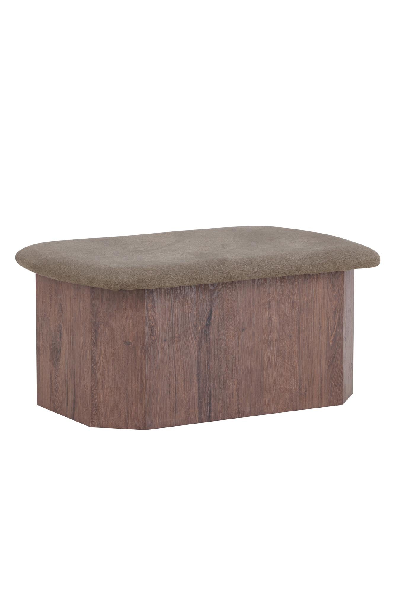 Der Todd Ottoman von Venture Home vereint stilvolles Design und Funktionalität. Ideal als Fußstütze oder zusätzlicher Sitzplatz in jedem Raum.