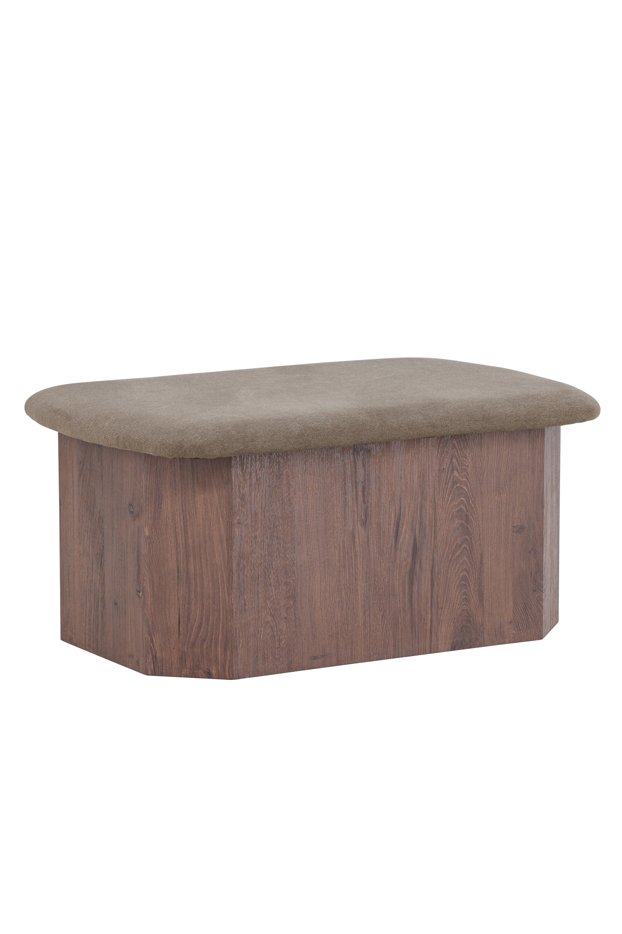 Todd Ottoman in Braun präsentiert im Onlineshop von KAQTU Design AG. Ottoman ist von Venture Home