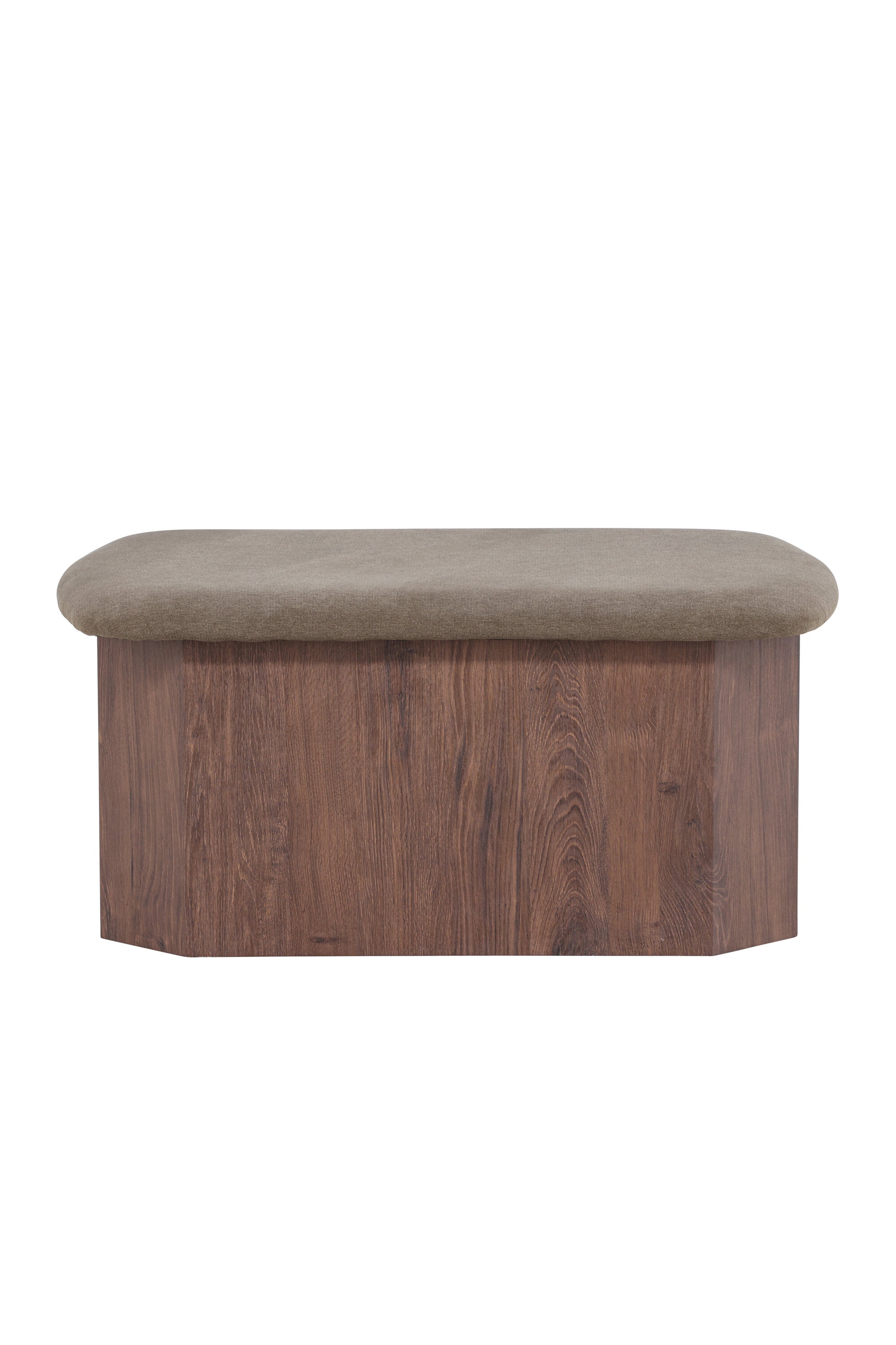 Todd Ottoman in Braun präsentiert im Onlineshop von KAQTU Design AG. Ottoman ist von Venture Home