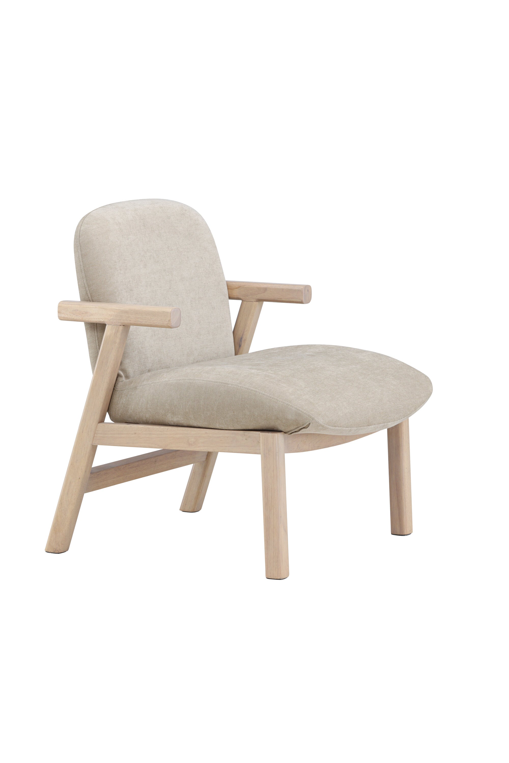 Rile Sessel in Weisswasch präsentiert im Onlineshop von KAQTU Design AG. Sessel ist von Venture Home
