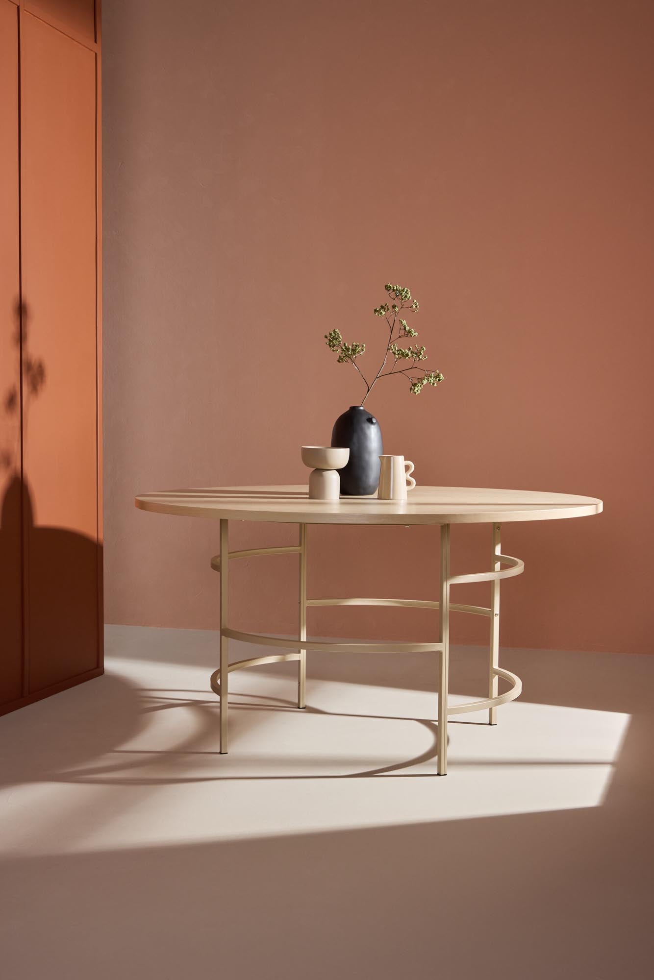 Copenhagen Esstisch in Whitewash präsentiert im Onlineshop von KAQTU Design AG. Esstisch ist von Venture Home