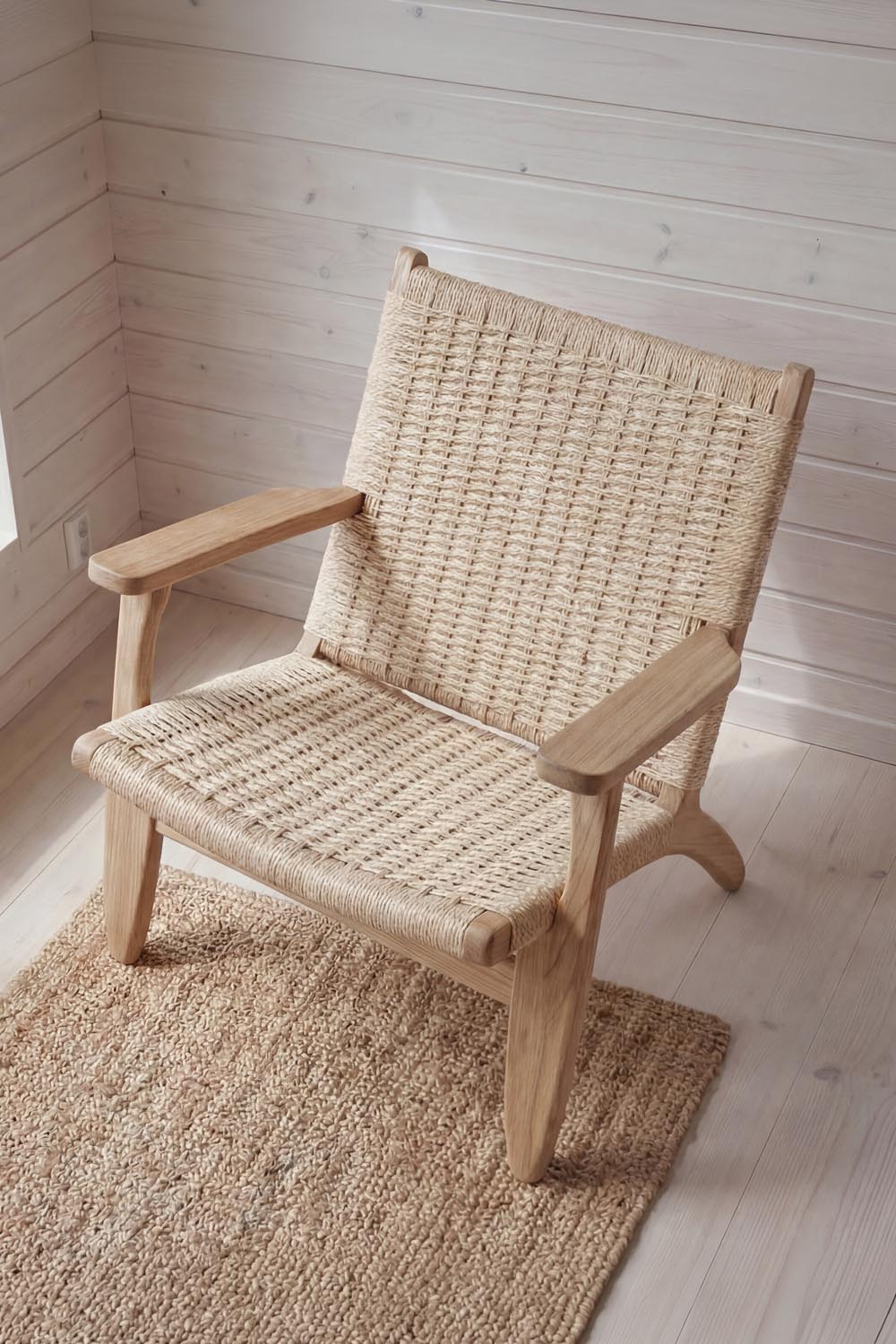 Lazy Sessel in Tünche präsentiert im Onlineshop von KAQTU Design AG. Sessel mit Armlehnen ist von Vind