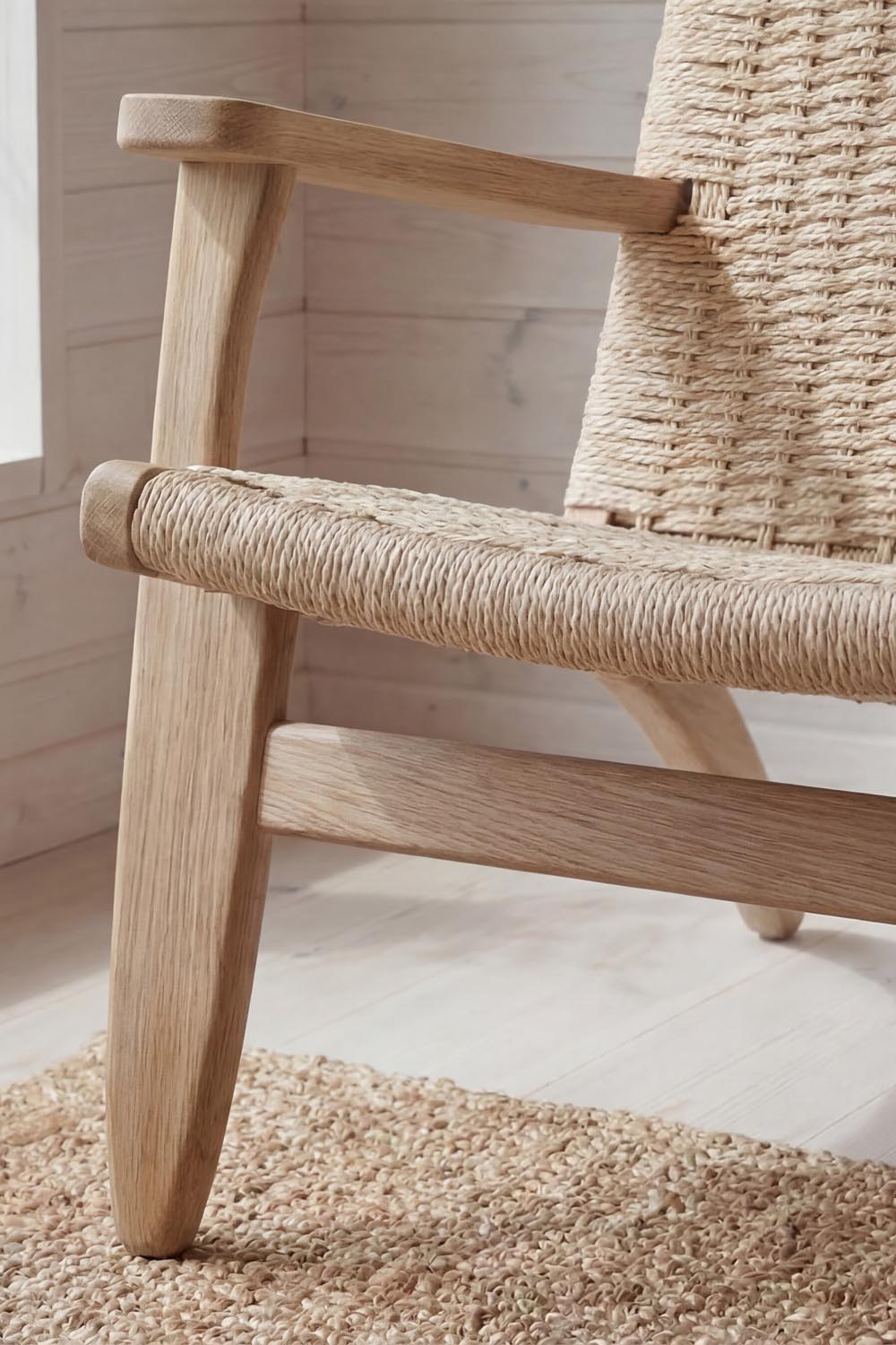 Lazy Sessel in Tünche präsentiert im Onlineshop von KAQTU Design AG. Sessel mit Armlehnen ist von Vind