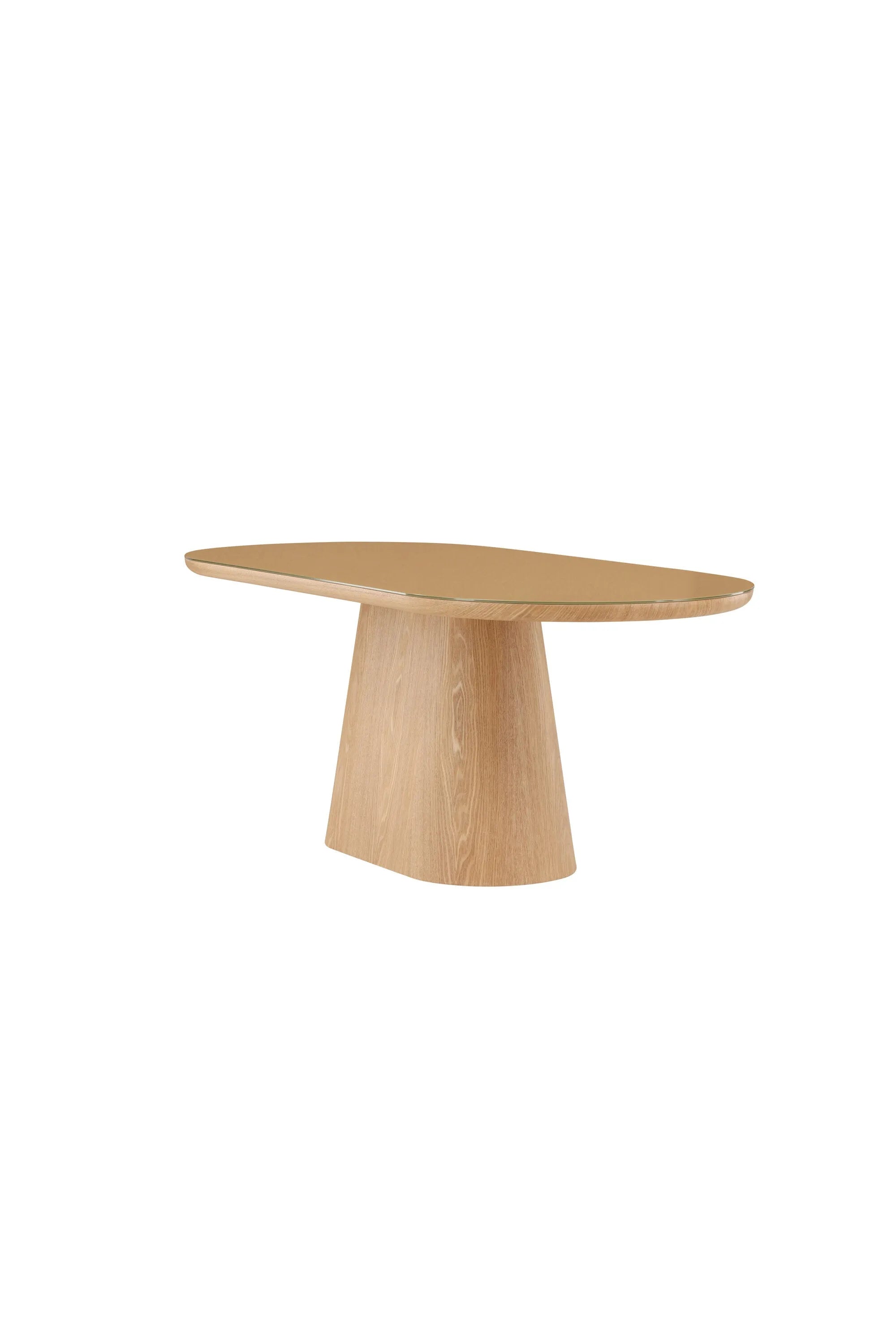 Moderner ovaler Esstisch Castor von Venture Home, perfekt für stilvolle Esszimmer, vereint Design und praktische Nutzung.