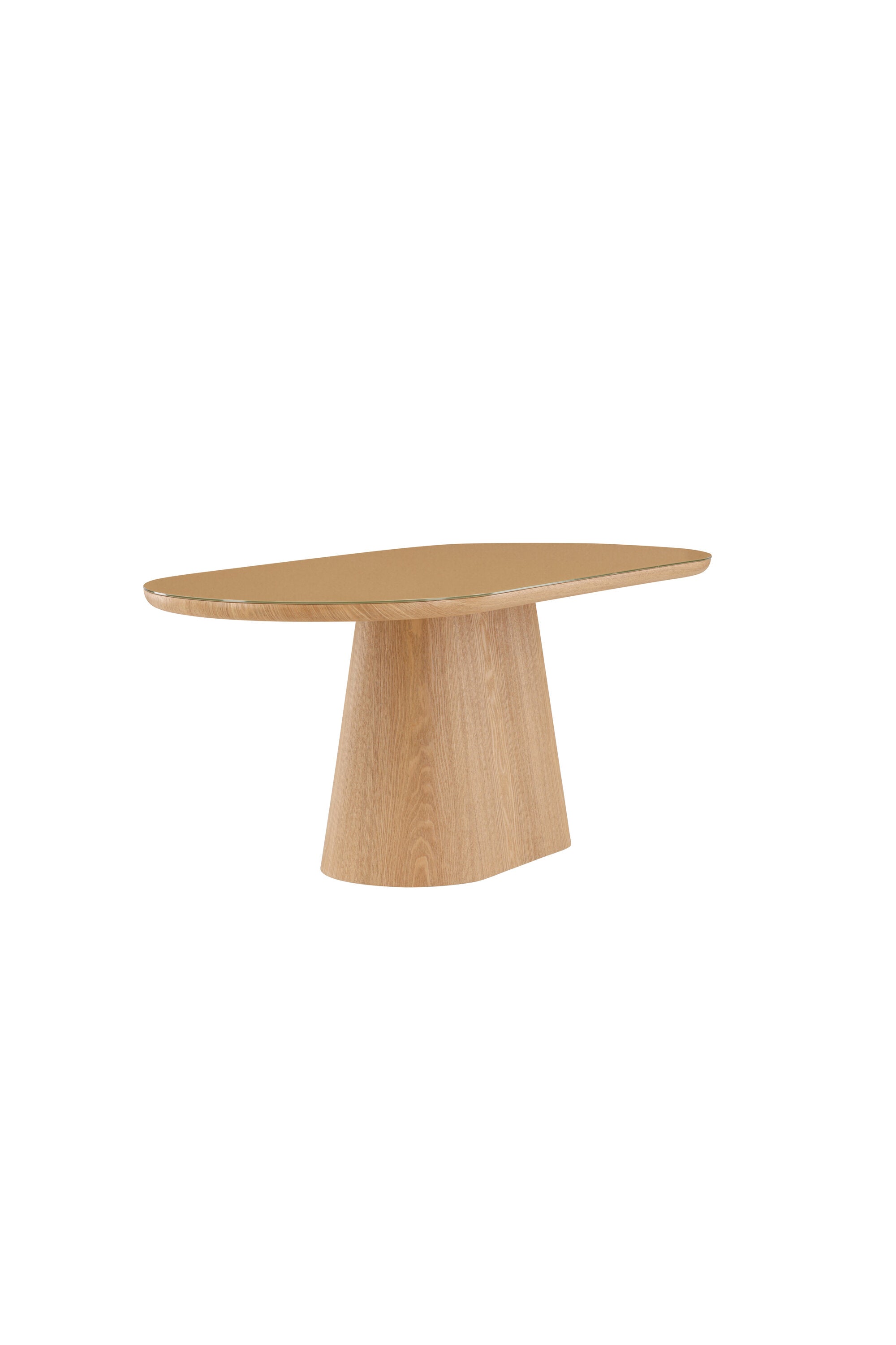 Moderner ovaler Esstisch Castor von Venture Home, perfekt für stilvolle Esszimmer, vereint Design und praktische Nutzung.