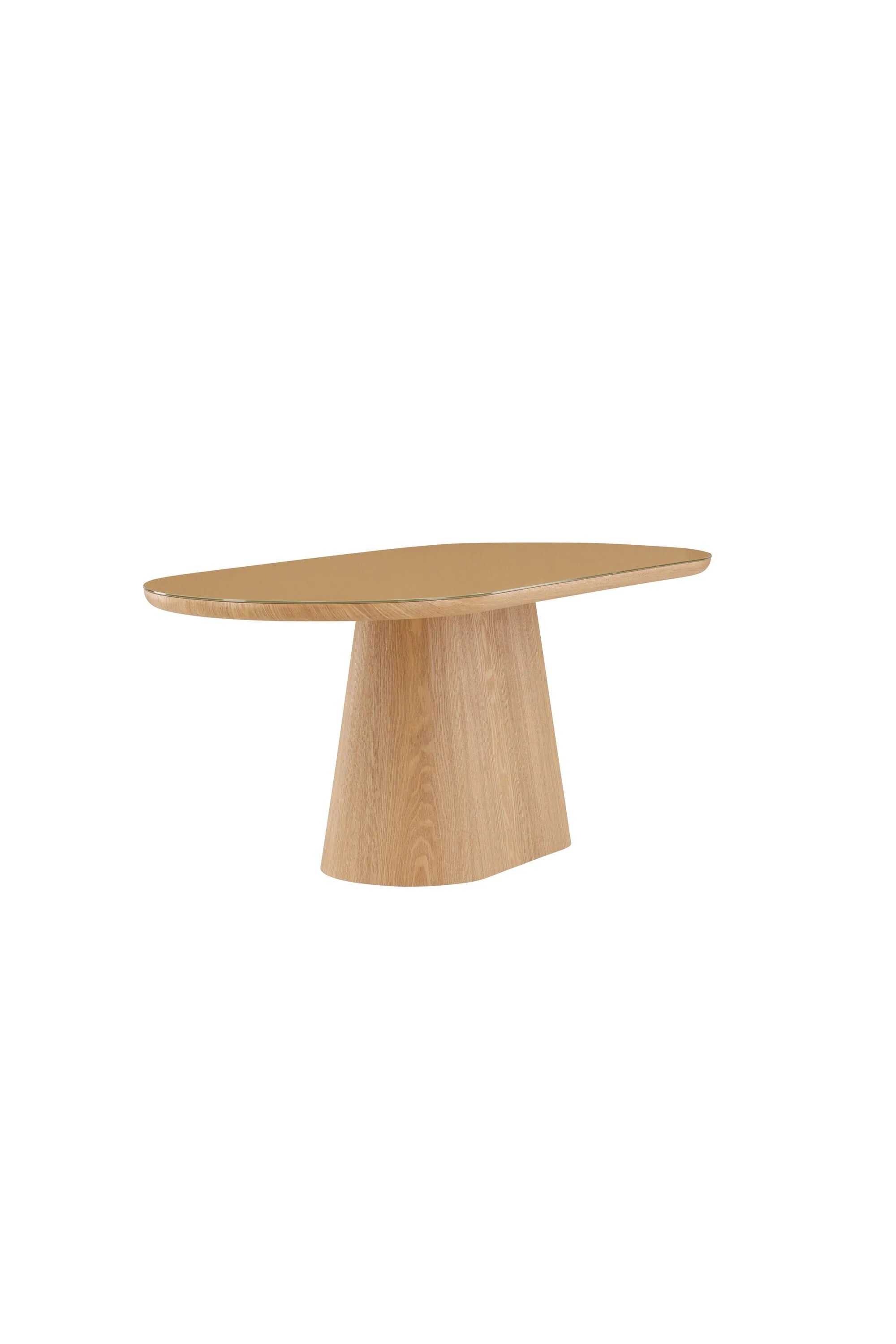 Moderner ovaler Esstisch Castor von Venture Home, perfekt für stilvolle Esszimmer, vereint Design und praktische Nutzung.