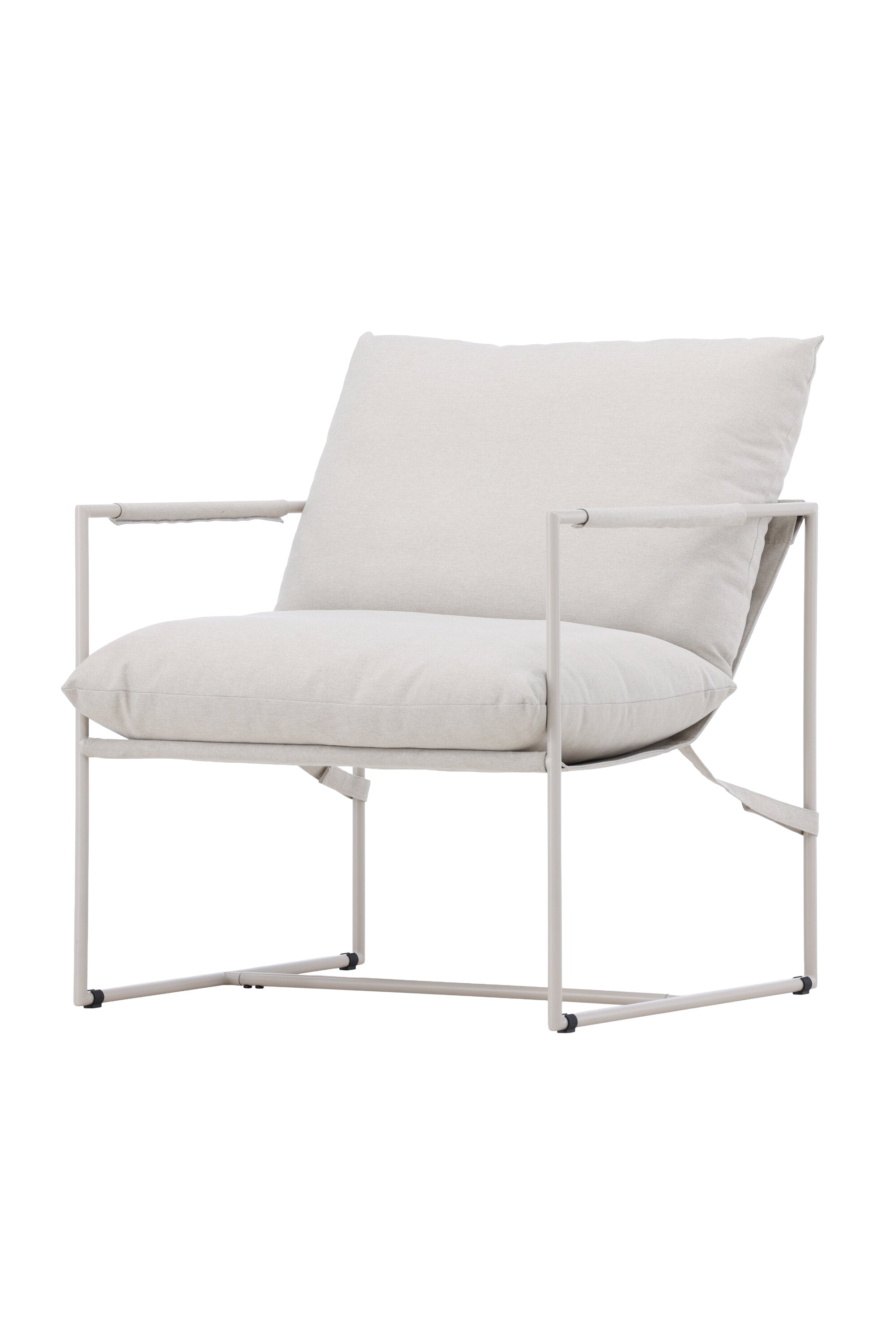 Joline Sessel in Beige präsentiert im Onlineshop von KAQTU Design AG. Sessel mit Armlehnen ist von Venture Home